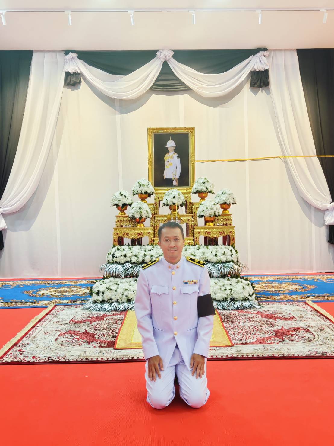 title -   ส.ป.ก.นครนายก เข้าร่วมพิธีบำเพ็ญกุศลและทำบุญตักบาตร ในวาระครบ 50 วัน (ปัญญาสมวาร) 