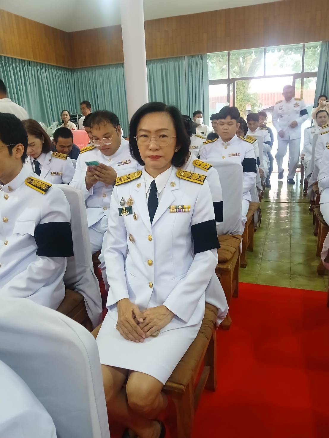 title - ส.ป.ก.นครนายก เข้าร่วมพิธีทำบุญตักบาตรถวายพระราชกุศล 