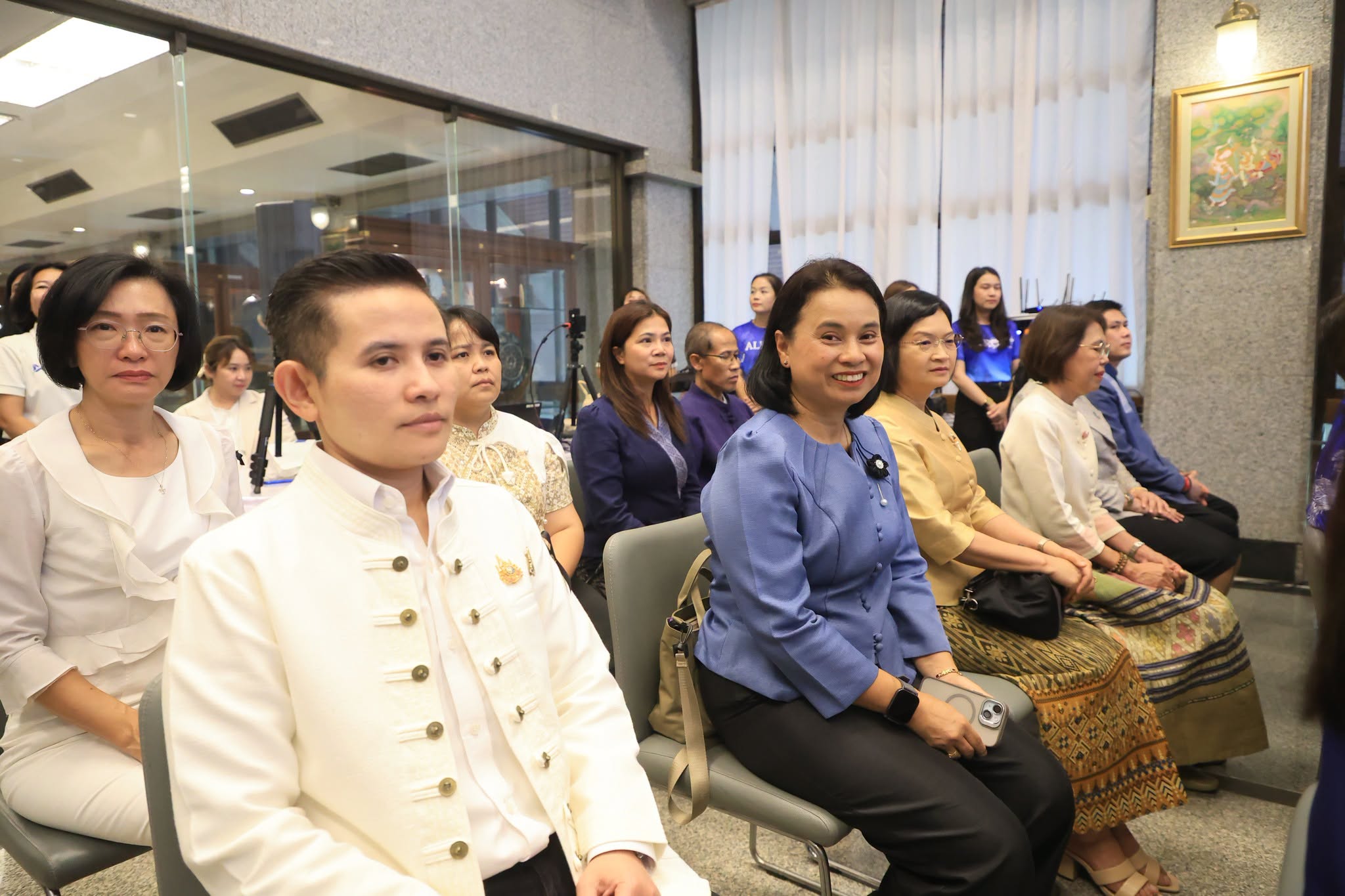 title - ส.ป.ก.นครนายก เข้าร่วมแถลงข่าวการจัดงาน “สืบสานพระราชปณิธาน สร้างงานเกษตรกรรม เลิศล้ำงานหัตถศิลป์ ท่องเที่ยวถิ่นวิถีไทย” 