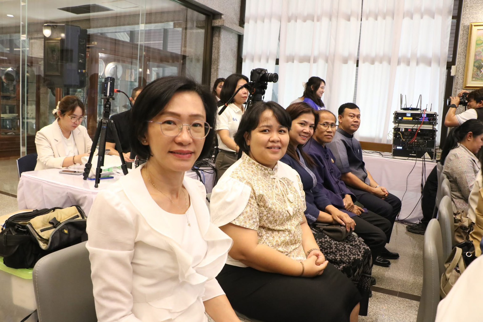 title - ส.ป.ก.นครนายก เข้าร่วมแถลงข่าวการจัดงาน “สืบสานพระราชปณิธาน สร้างงานเกษตรกรรม เลิศล้ำงานหัตถศิลป์ ท่องเที่ยวถิ่นวิถีไทย” 