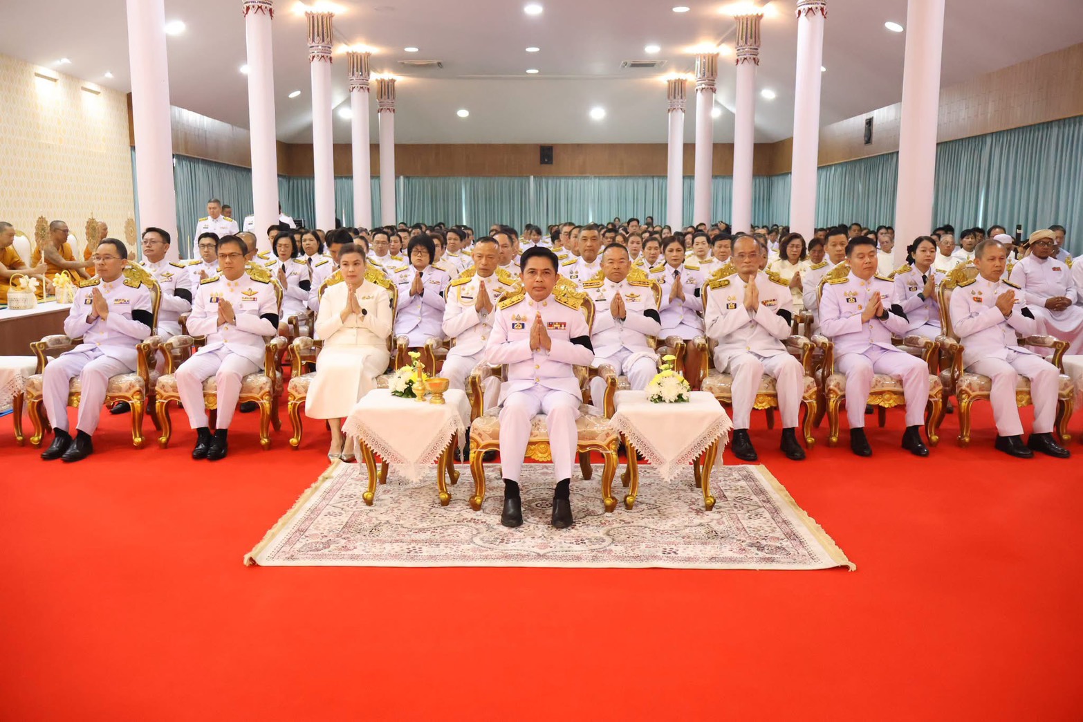 title - ส.ป.ก.นครนายก เข้าร่วมพิธีทำบุญตักบาตรถวายพระราชกุศล 