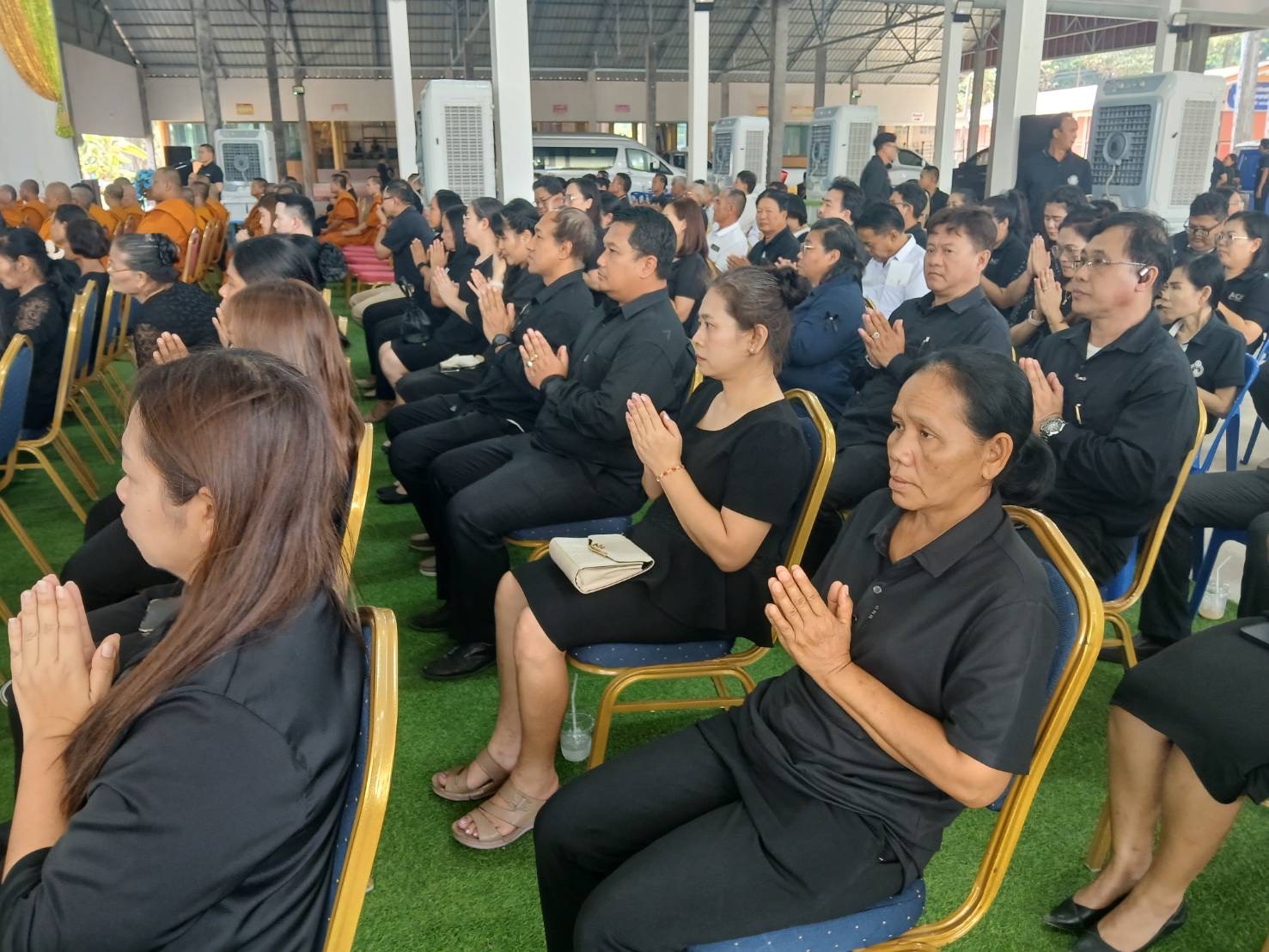 title - ส.ป.ก.นครนายก ร่วมพิธีสวดพระพุทธมนต์ และเจริญจิตตภาวนา