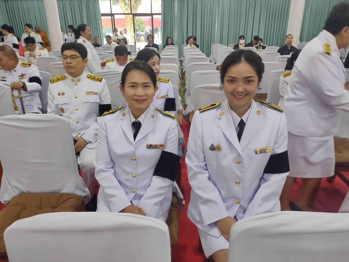 title - ส.ป.ก.นครนายก ร่วมเข้าร่วมพิธีเจริญพระพุทธมนต์ และทำบุญตักบาตร