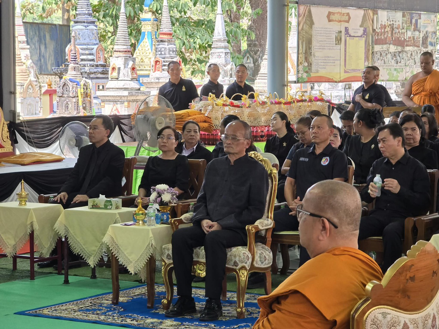 ส.ป.ก.นครนายก เข้าร่วมพิธีสวดพระพุทธมนต์ และเจริญจิตตภาวนา