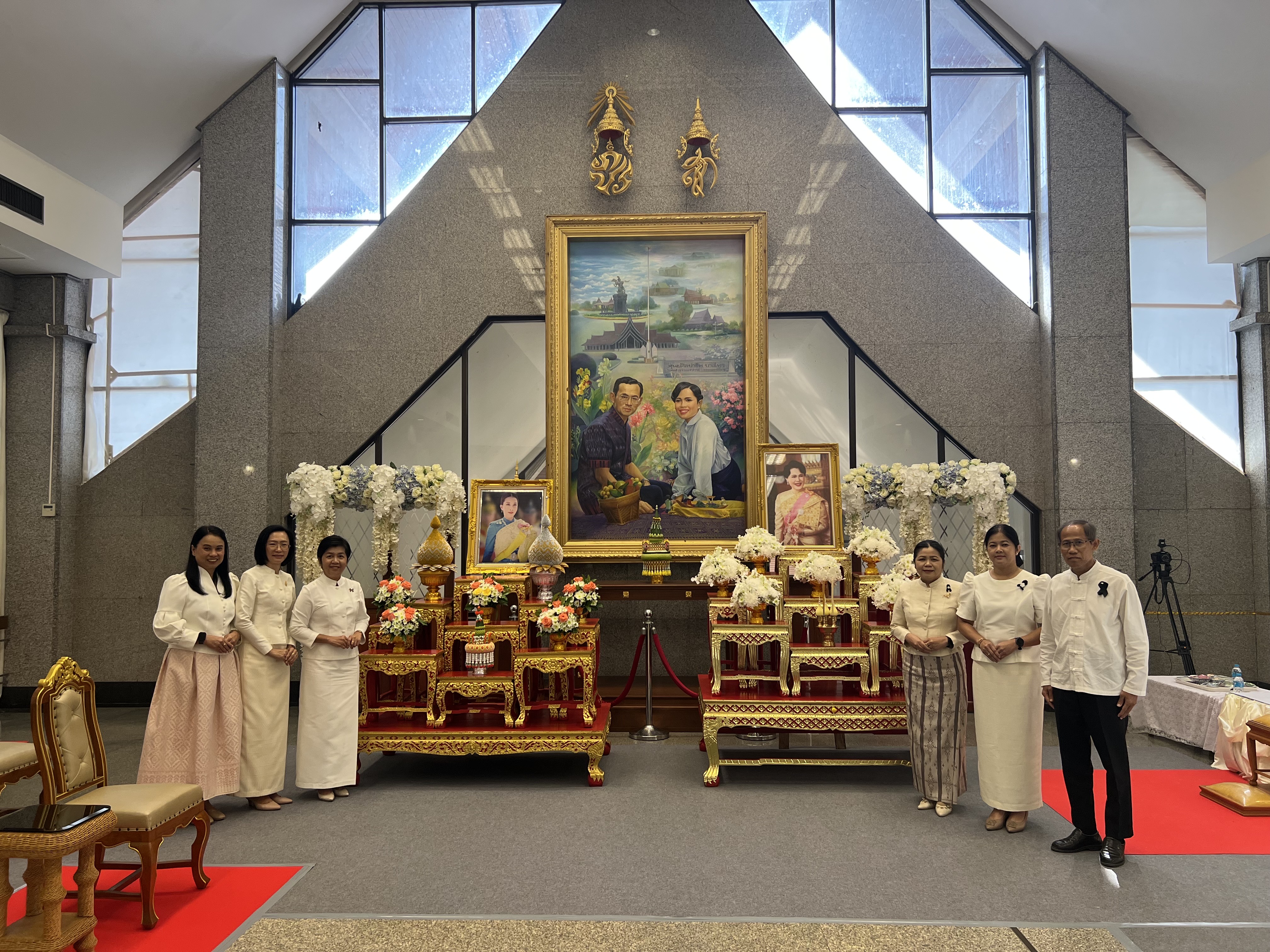 ส.ป.ก.นครนายกร่วมกิจกรรมสืบสานพระราชปณิธาน งานศิลปาชีพบางไทร ครบรอบ 41 ปี 