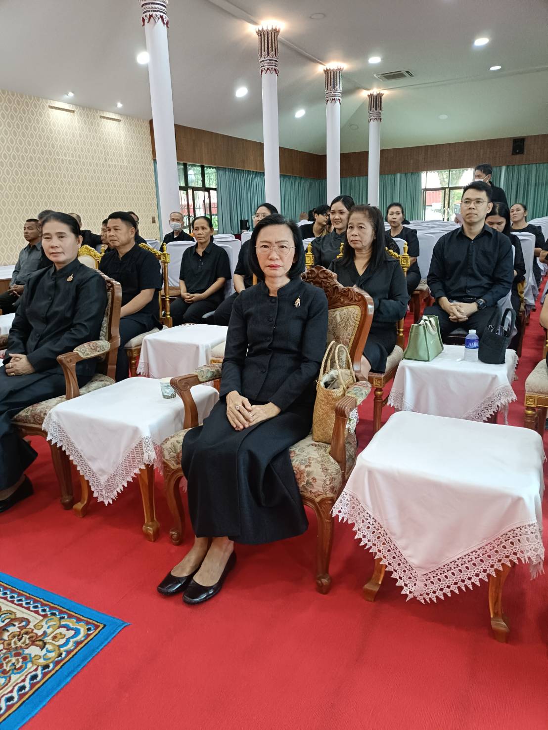  ส.ป.ก.นครนายก ร่วมพิธีบำเพ็ญกุศลเพื่อถวายเป็นพระราชกุศล