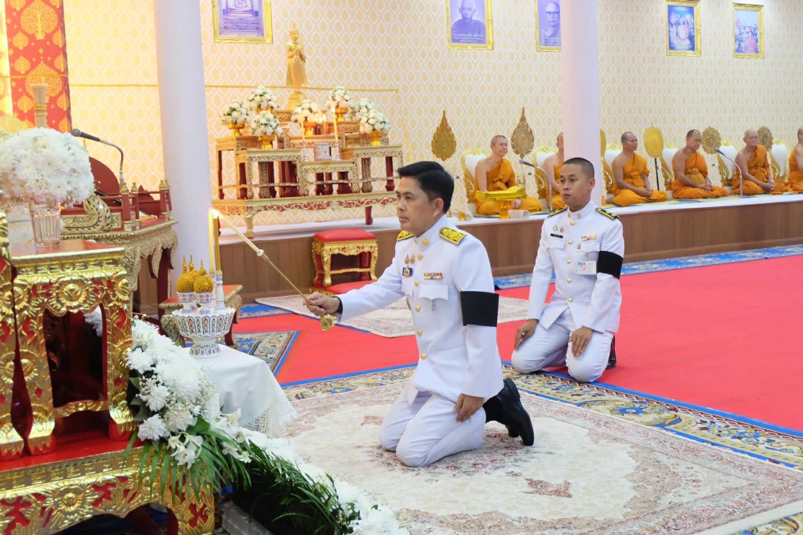 ส.ป.ก.นครนายก ร่วมพิธีบำเพ็ญกุศลและแสดงความอาลัย ในวาระครบ 7 วัน 