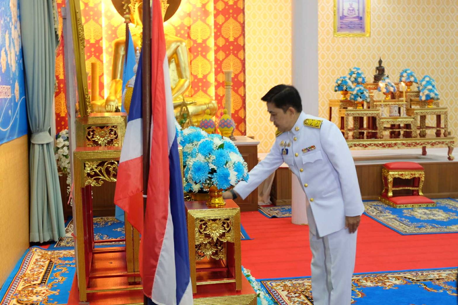 ส.ป.ก.นครนายก ร่วมกิจกรรมเฉลิมพระเกียรติสมเด็จพระนางเจ้าสิริกิติ์ พระบรมราชินีนาถ