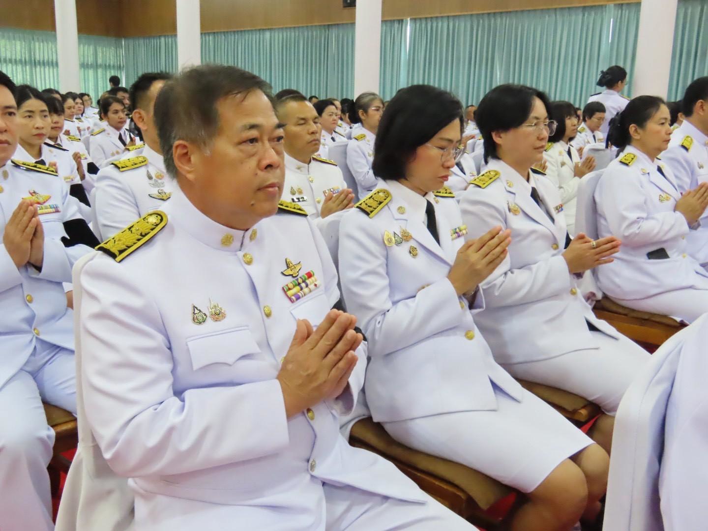 title - ส.ป.ก.นครนายก ร่วมพิธีบำเพ็ญกุศลและแสดงความอาลัยในวาระครบ 100 วัน