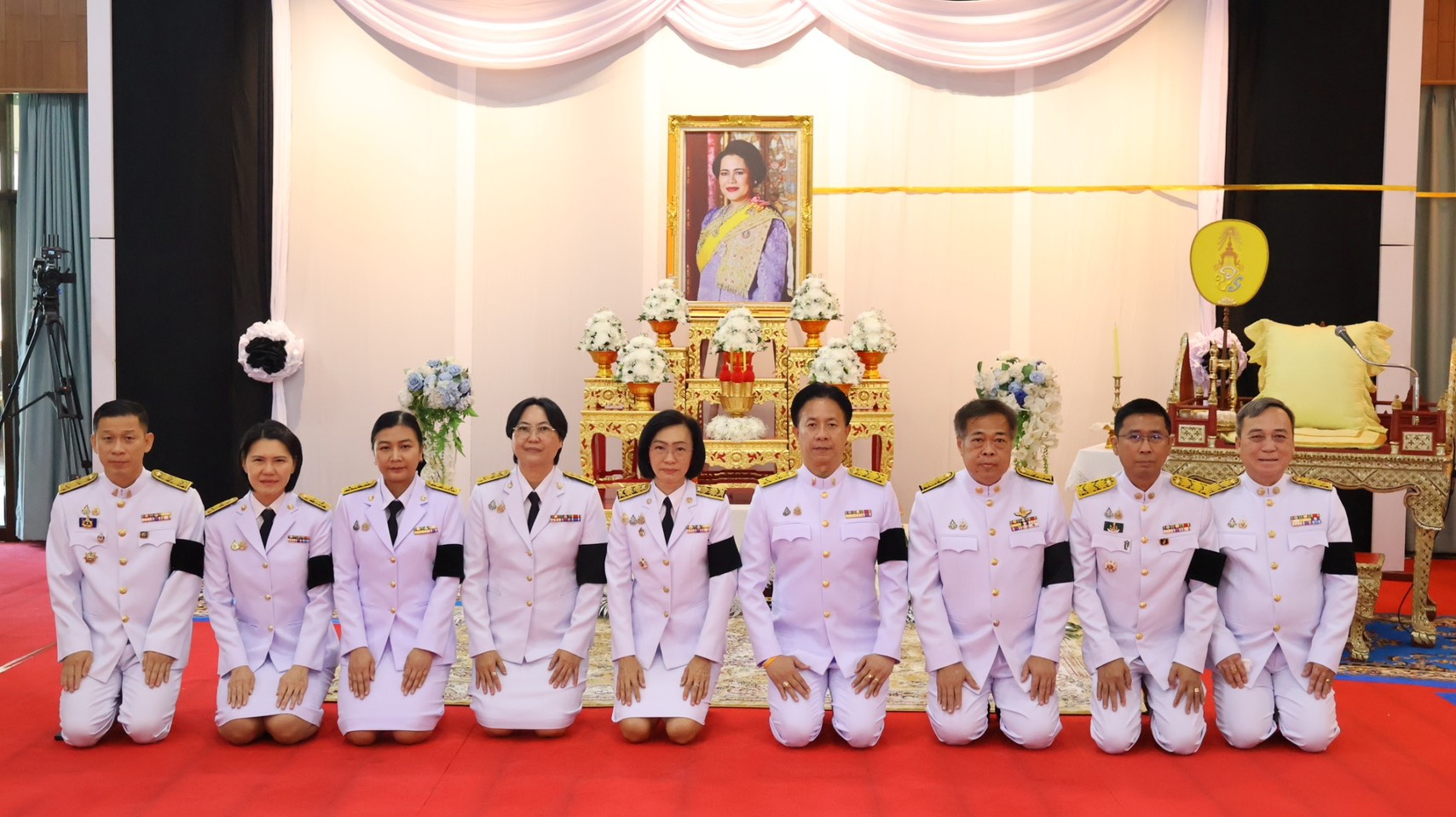 title - ส.ป.ก.นครนายก ร่วมพิธีบำเพ็ญกุศลและแสดงความอาลัยในวาระครบ 100 วัน