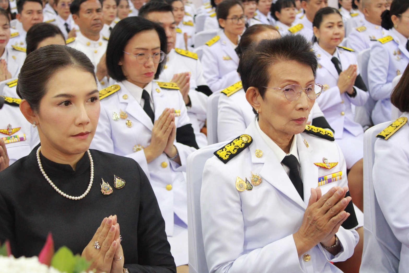 title - ส.ป.ก.นครนายก เข้าร่วมพิธีบำเพ็ญกุศลและแสดงความอาลัย ในวาระครบ 50 วัน