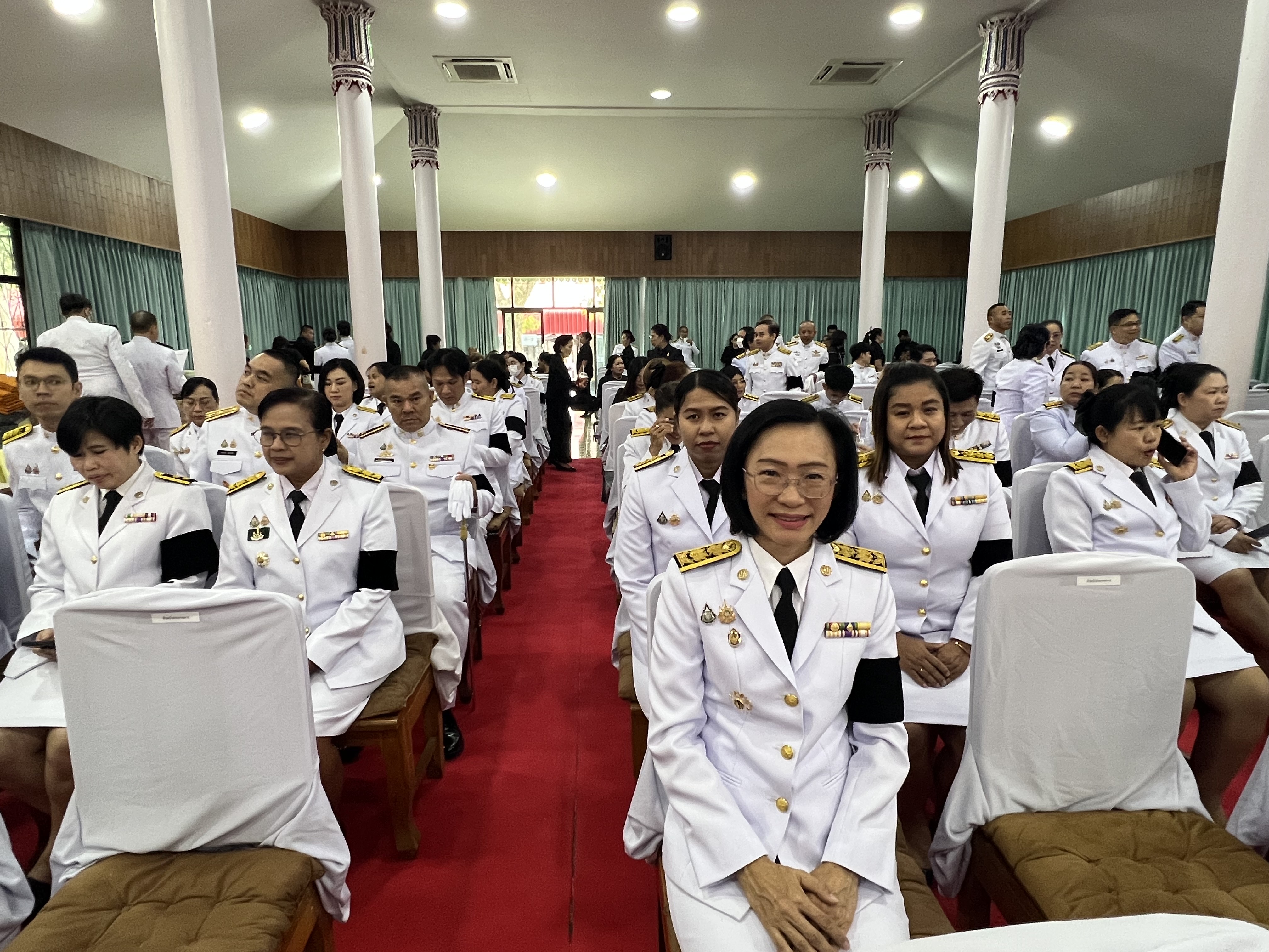 title - ส.ป.ก.นครนายก เข้าร่วมพิธีบำเพ็ญกุศลและแสดงความอาลัย ในวาระครบ 50 วัน