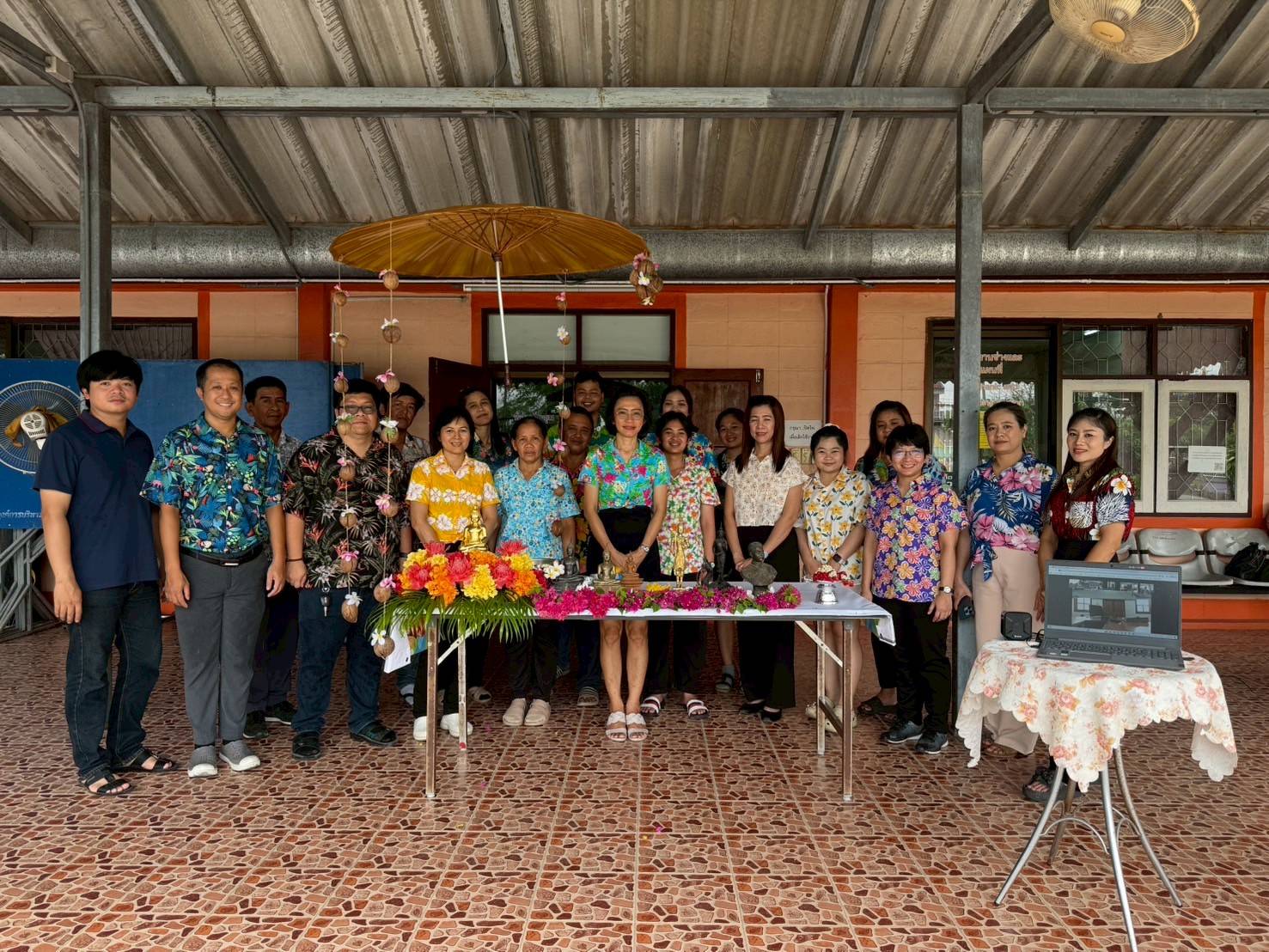 ส.ป.ก.นครนายก ร่วมกิจกรรมสืบสานประเพณีวันสงกรานต์ ประจำปี 2568