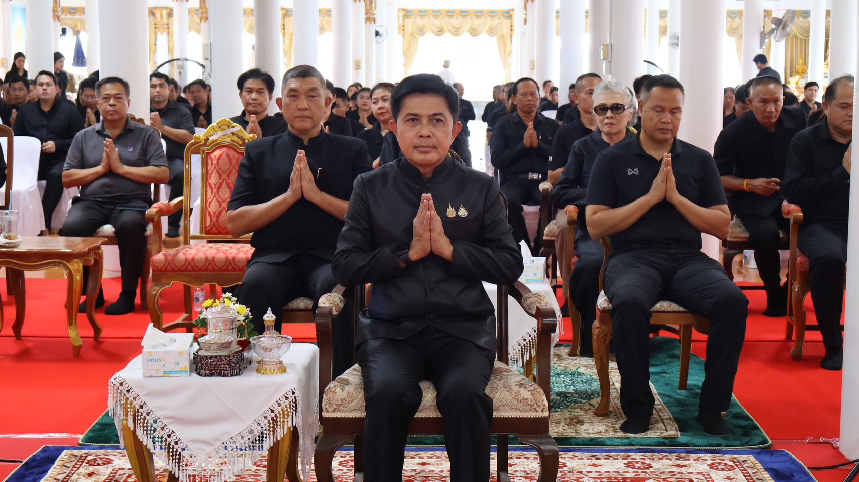 title - ส.ป.ก.นครนายก ร่วมพิธีสวดพระพุทธมนต์ และเจริญจิตตภาวนา
