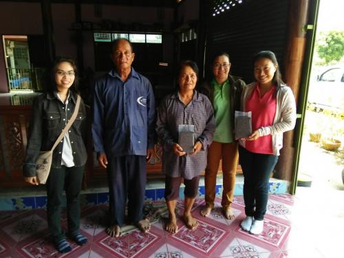 ประสานเจ้าหน้าที่จาก ส.ป.ก. ส่วนกลาง ในการจัดเก็บข้อมูลเกษตรกรปราดเปรื่อง ปีงบประมาณ 2559 