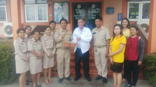 นายเลิศศักดิ์ สุขสวัสดิ์ ผู้ตรวจราชการกรม และคณะ ลงพื้นที่ตรวจราชการ เพื่อติดตามความก้าวหน้าการดำเนินงานโครงการต่างๆของ ส.ป.ก.นครนายก 