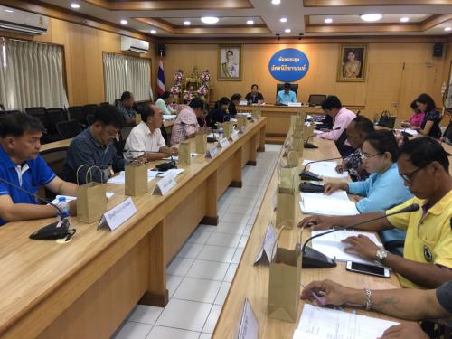 ประชุมคณะกรรมการปฏิรูปที่ดินอำเภอบ้านนา (คปอ.บ้านนา) ครั้งที่ 1/2562