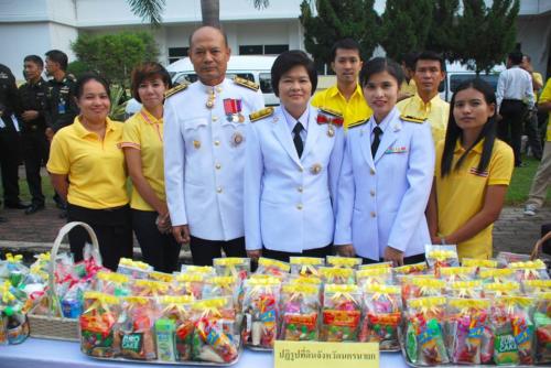 พิธีตักบาตรพระสงฆ์ 88 รูป ถวายเป็นพระราชกุศลแด่พระบาทสมเด็จพระเจ้าอยู่หัวเนื่องในวันเฉลิมพระชนพรรษา 5 ธันวามหาราช พิธีถวายราชสักการะ และจุดเทียนชัยถวายพระพรพระบาทสมเด็จพระเจ้าอยู่หัว  