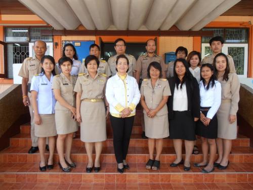 ผู้ตรวจราชการกรม ตรวจเยี่ยมและแนะนำแนวทางการดำเนินงาน ประจำปีงบประมาณ 2558 ณ ส.ป.ก.นครนายก  
