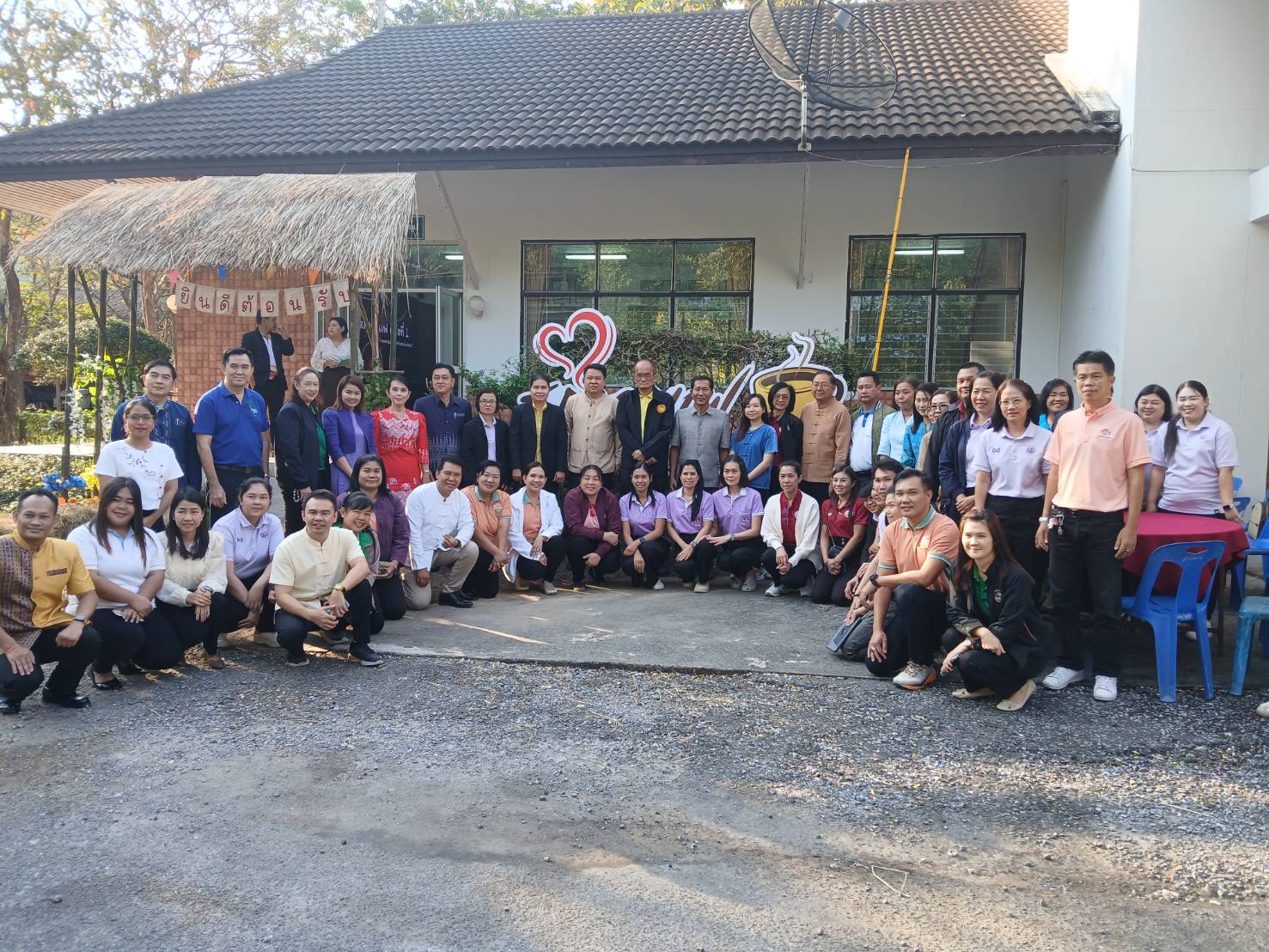 สำนักงานการปฏิรูปที่ดินจังหวัดนครนายก ร่วมกิจกรรมสภากาแฟ เกษตรสัมพันธ์ สร้างสรรค์พัฒนา
