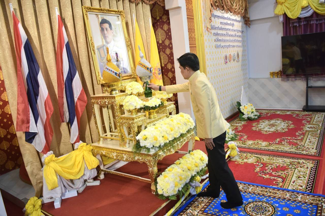 เจริญพระพุทธมนต์เฉลิมพระเกียรติถวายพระพรชัยมงคลแด่พระบาทสมเด็จพระเจ้าอยู่หัว  เนื่องในโอกาสวันเฉลิมพระชนมพรรษา 6 รอบ 28 กรกฎาคม 2567 