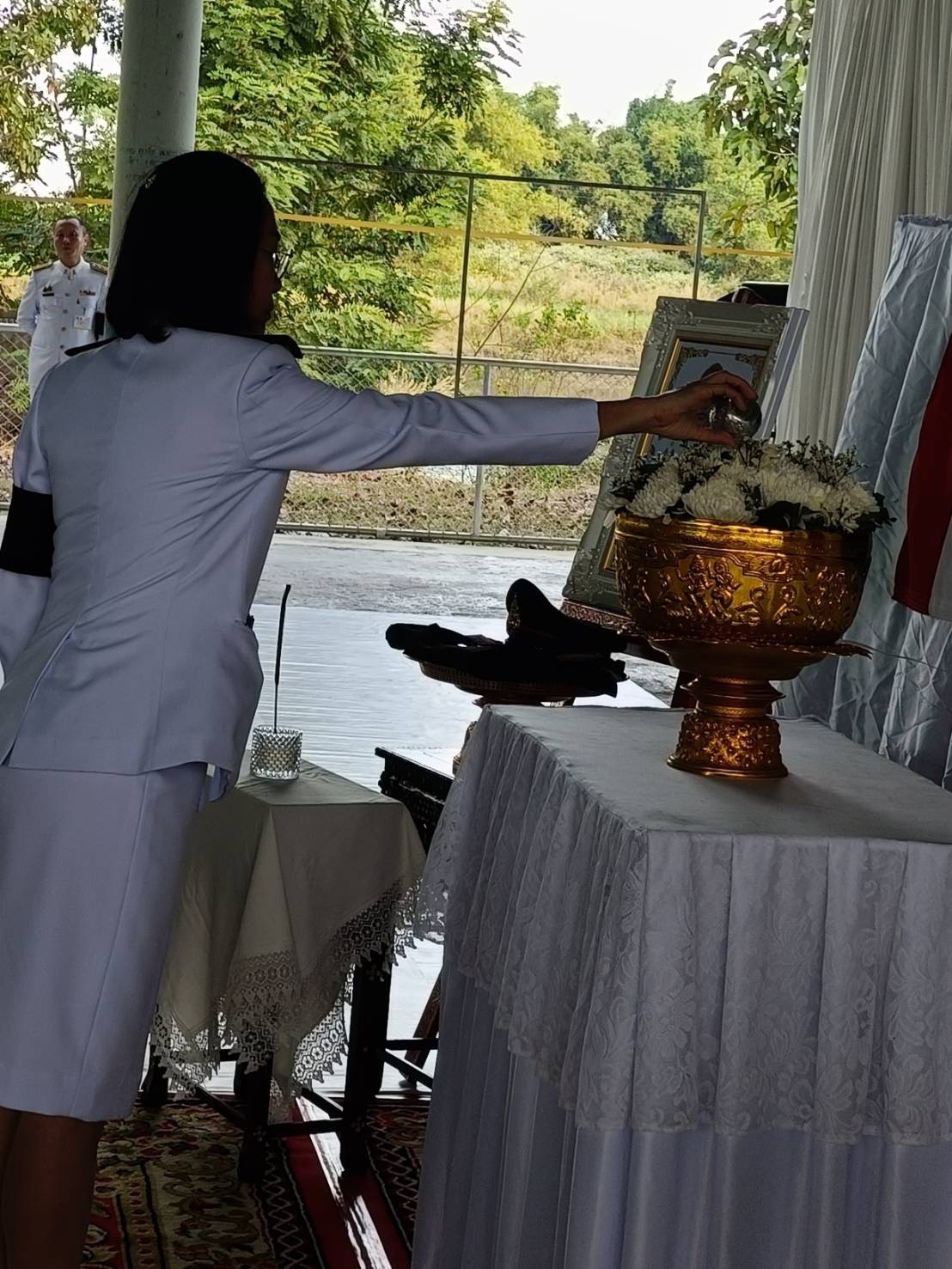 title - ส.ป.ก.นครนายก ร่วมพิธีพระราชทานน้ำหลวงอาบศพ