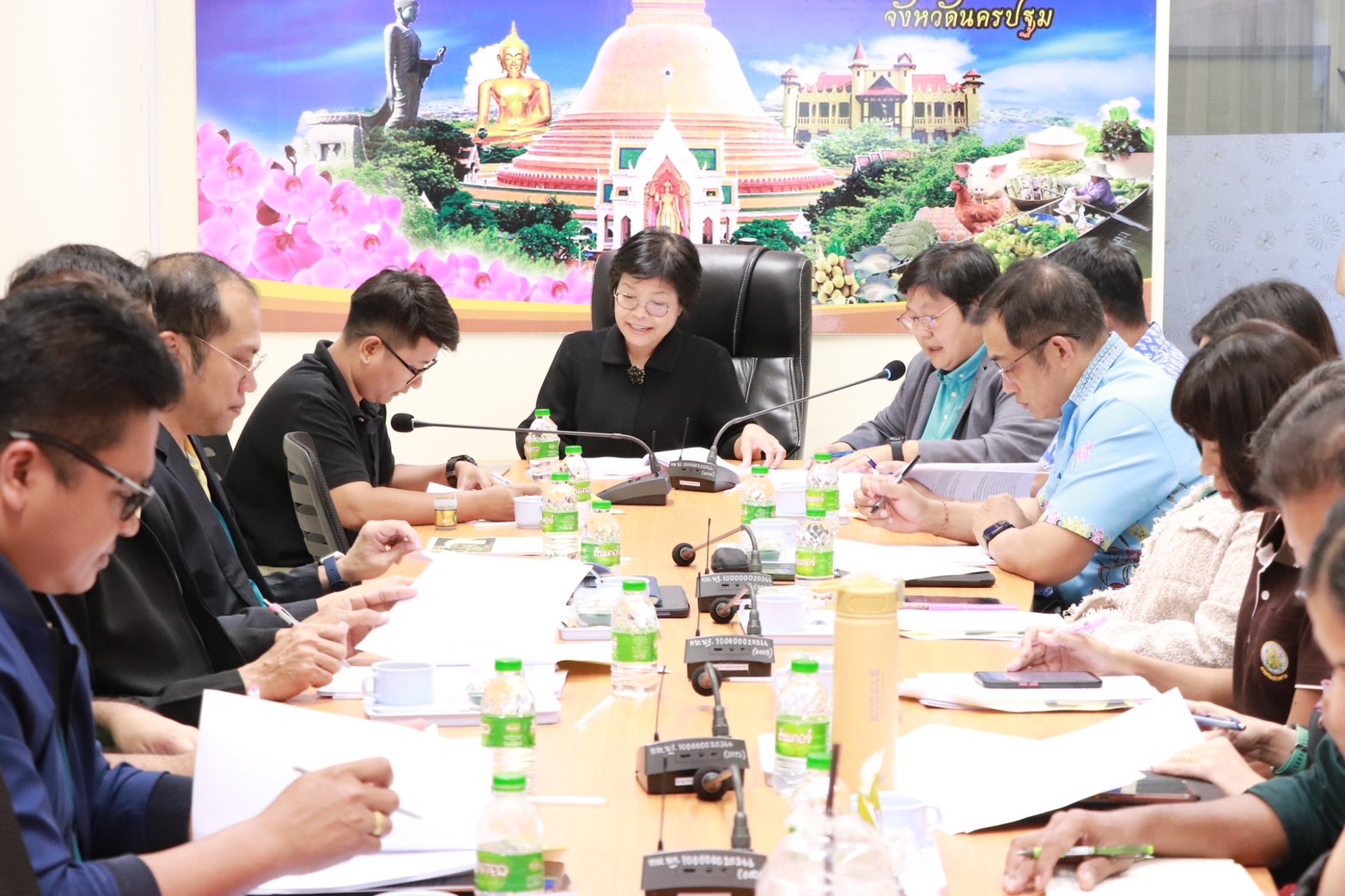 ประชุมคณะกรรมการขับเคลื่อนงานด้านการเกษตรจังหวัดนครปฐม ครั้งที่ 2/2568