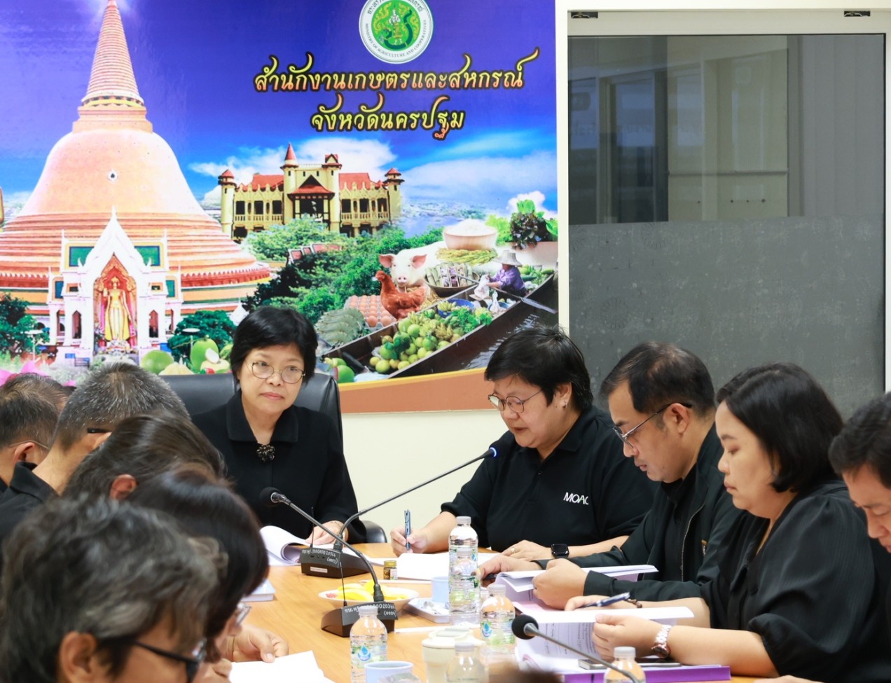 title - ส.ป.ก.นครปฐม เข้าร่วมการประชุมคณะกรรมการขับเคลื่อนงานด้านการเกษตรจังหวัดนครปฐม ครั้งที่ 3/2569