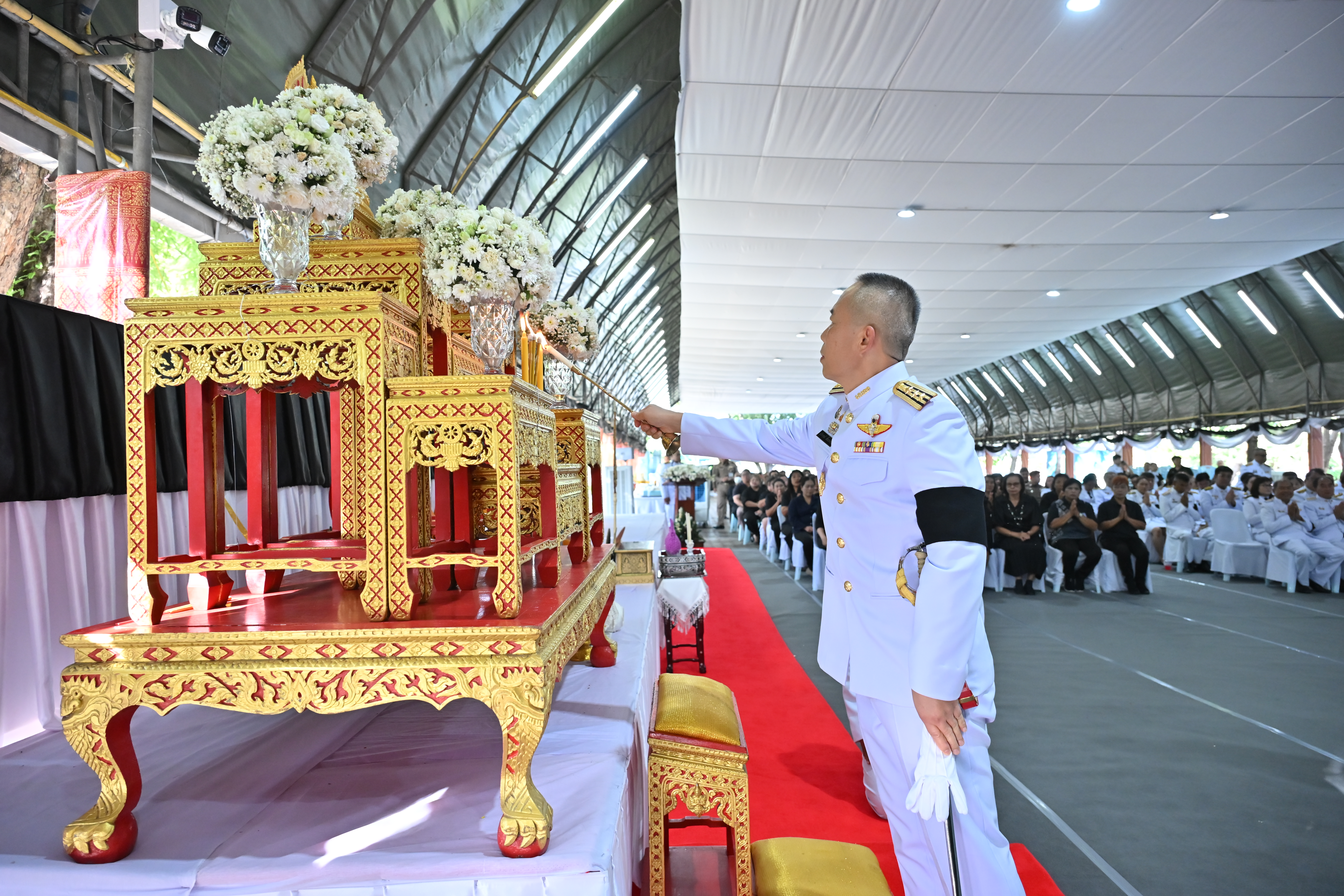 title - ส.ป.ก.นครปฐม เข้าร่วมพิธีบำเพ็ญกุศลพระพิธีธรรม สวดพระอภิธรรม อุทิศถวายแด่ สมเด็จพระเจ้าลูกเธอเจ้าฟ้าพัชรกิติยาภา นเรนทิราเทพยวดี กรมหลวงราชสาริณีสิริพัชร มหาวัชรราชธิดา