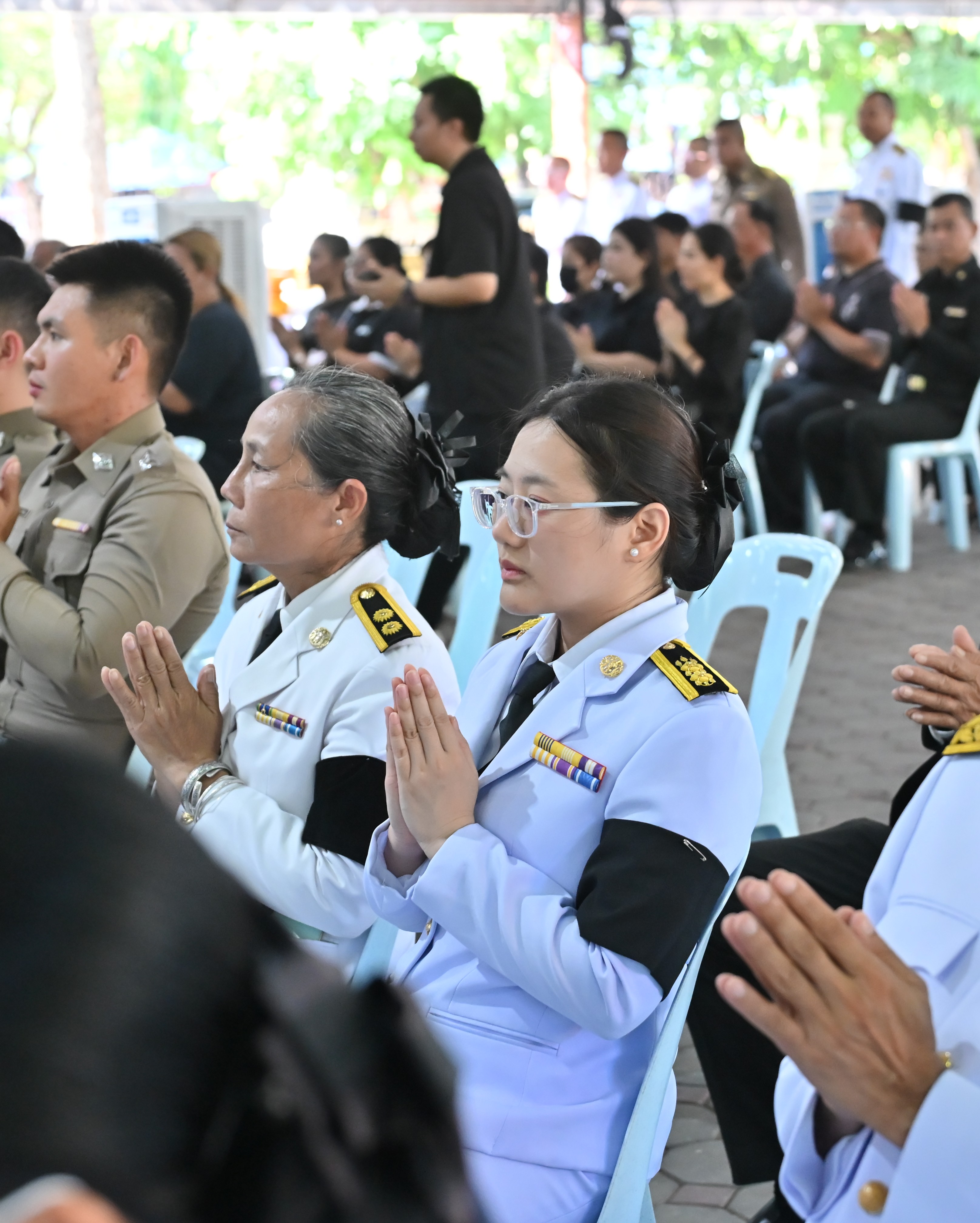 title - ส.ป.ก.นครปฐม เข้าร่วมพิธีบำเพ็ญกุศลพระพิธีธรรม สวดพระอภิธรรม อุทิศถวายแด่ สมเด็จพระเจ้าลูกเธอเจ้าฟ้าพัชรกิติยาภา นเรนทิราเทพยวดี กรมหลวงราชสาริณีสิริพัชร มหาวัชรราชธิดา