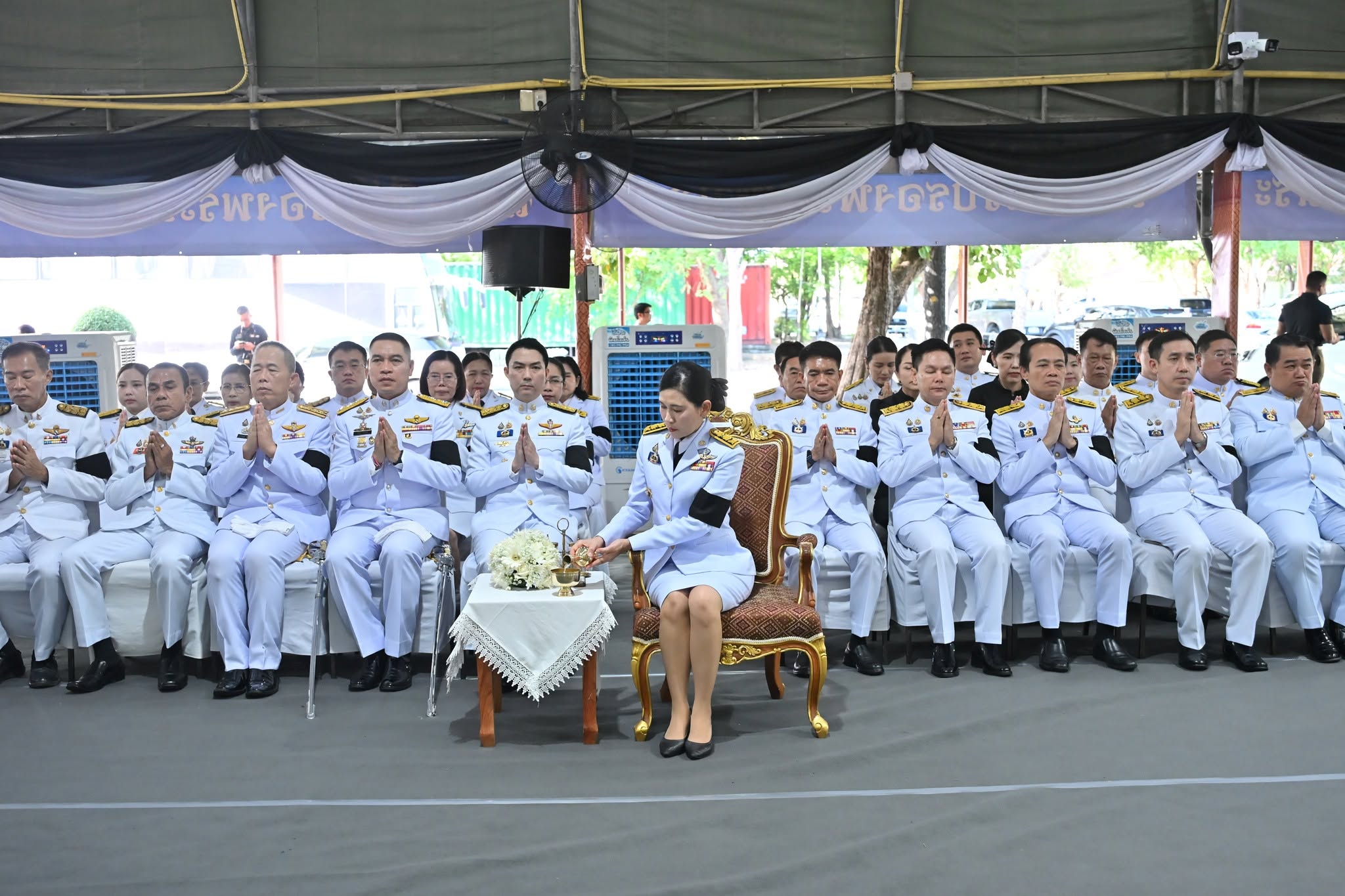 title - ส.ป.ก.นครปฐม เข้าร่วมพิธีบำเพ็ญกุศล ในวาระครบ 15 วัน (ปัณรสมวาร) แห่งการสิ้นพระชนม์ ถวายเป็นพระกุศลแด่ สมเด็จพระเจ้าลูกเธอ เจ้าฟ้าพัชรกิติยาภา นเรนทิราเทพยวดี กรมหลวงราชสาริณีสิริพัชร มหาวัชรราชธิดา