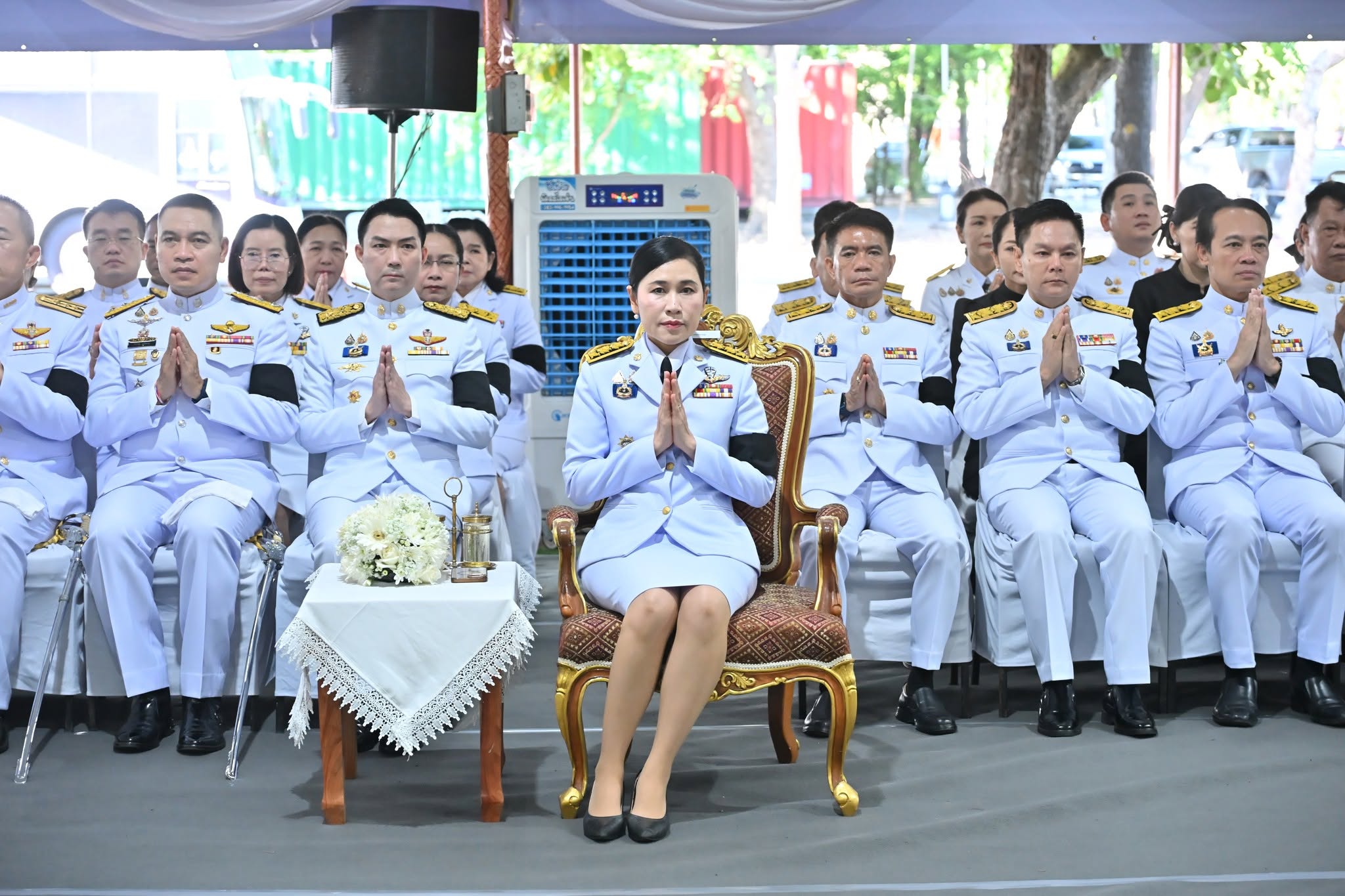 title - ส.ป.ก.นครปฐม เข้าร่วมพิธีบำเพ็ญกุศล ในวาระครบ 15 วัน (ปัณรสมวาร) แห่งการสิ้นพระชนม์ ถวายเป็นพระกุศลแด่ สมเด็จพระเจ้าลูกเธอ เจ้าฟ้าพัชรกิติยาภา นเรนทิราเทพยวดี กรมหลวงราชสาริณีสิริพัชร มหาวัชรราชธิดา