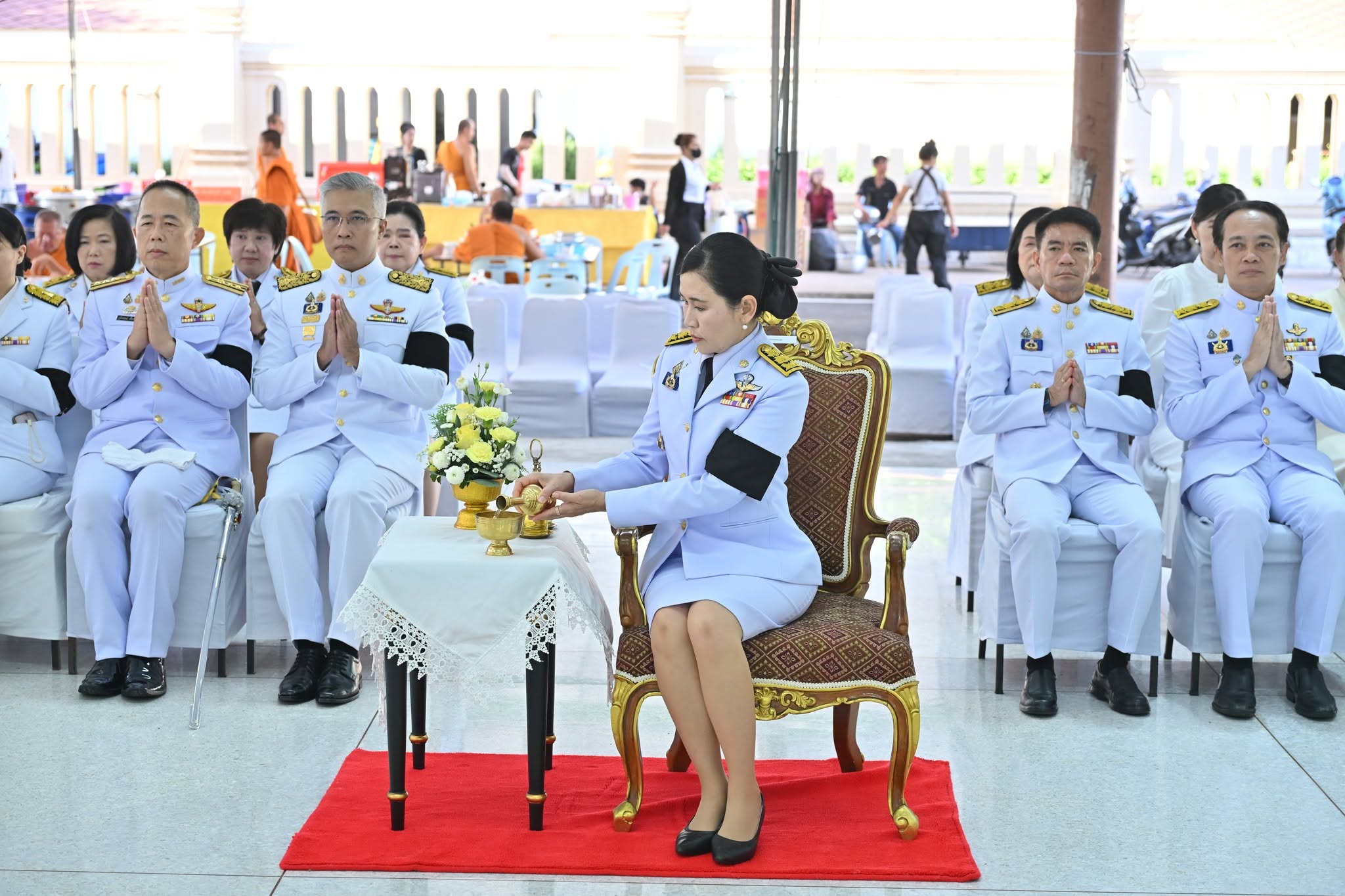 title - ส.ป.ก.นครปฐม เข้าร่วมพิธีเจริญพระพุทธมนต์และทำบุญตักบาตรถวายพระกุศล เนื่องในโอกาสงานฉลองพระชนมายุ 99 พรรษา สมเด็จพระอริยวงศาคตญาณ สมเด็จพระสังฆราช สกลมหาสังฆปริณายก 26 มิถุนายน 2569