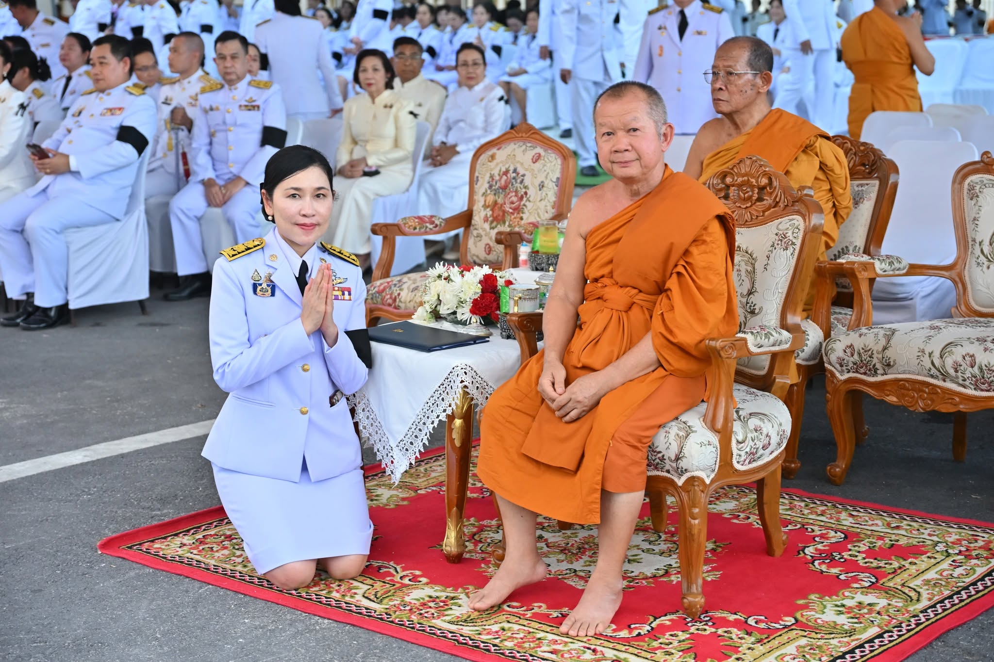 title - ส.ป.ก.นครปฐม เข้าร่วมพิธีเจริญพระพุทธมนต์และเจริญจิตตภาวนาถวายพระกุศลแด่ สมเด็จพระอริยวงศคตญาณ สมเด็จพระสังฆราชสกลมหาสังฆปริณายก เนื่องในงานฉลอง พระชนมายุ 99 พรรษา และพิธีสวดพระพุทธมนต์และเจริญจิตภาวนาอุทิศถวายพระราชกุศลแด่ สมเด็จพระนางเจ้าสิริกิติ์ พระบรมราชินีนาถ พระบรมราชชนนีพันปีหลวง และอุทิศถวายพระกุศลแด่ สมเด็จพระลูกเธอ เจ้าฟ้าพัชรกิติยาภา นเรนทิราเทพยวดี กรมหลวงราชสาริณีสิริพัชร มหาวัชรราชธิดา