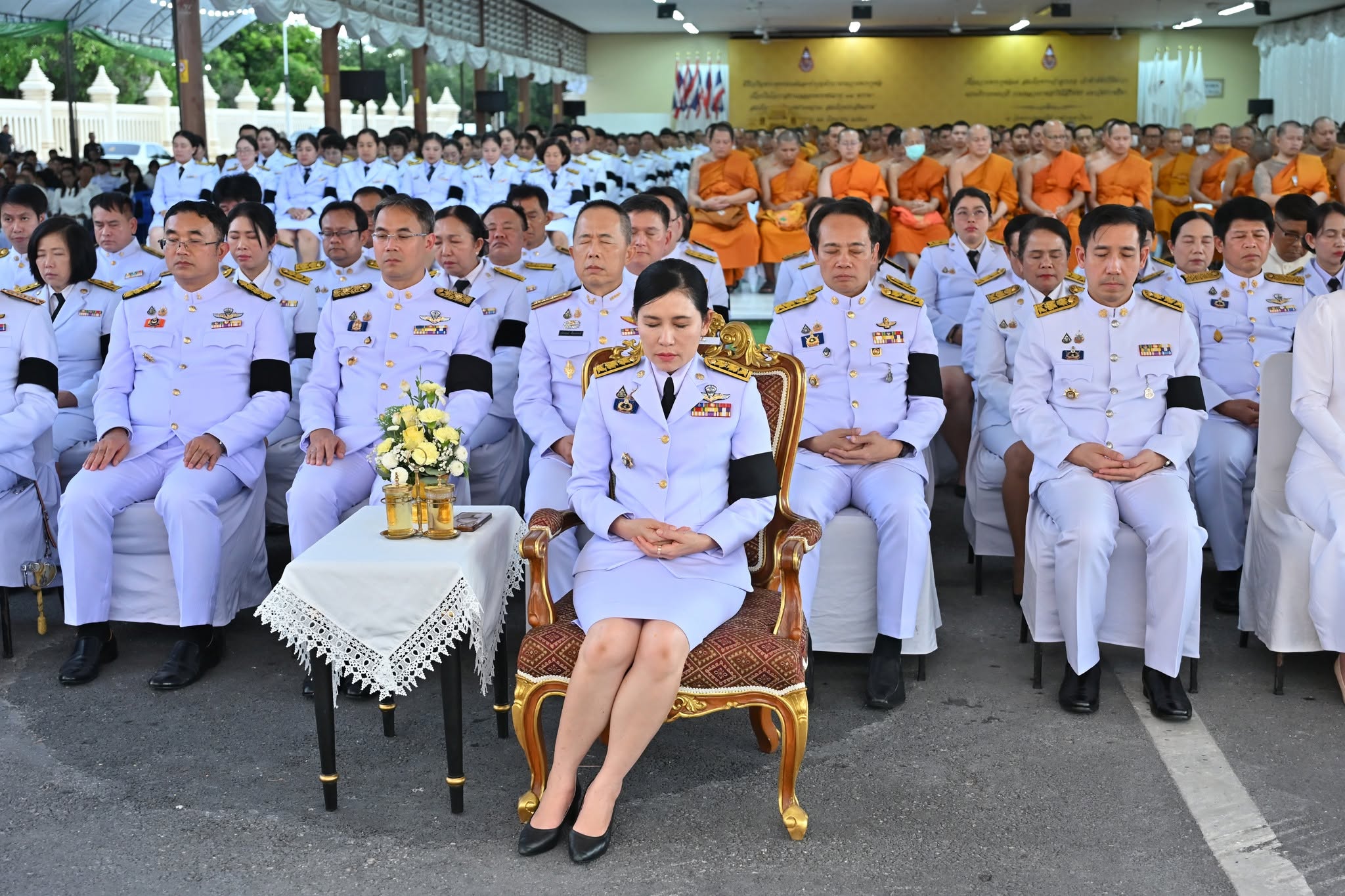 title - ส.ป.ก.นครปฐม เข้าร่วมพิธีเจริญพระพุทธมนต์และเจริญจิตตภาวนาถวายพระกุศลแด่ สมเด็จพระอริยวงศคตญาณ สมเด็จพระสังฆราชสกลมหาสังฆปริณายก เนื่องในงานฉลอง พระชนมายุ 99 พรรษา และพิธีสวดพระพุทธมนต์และเจริญจิตภาวนาอุทิศถวายพระราชกุศลแด่ สมเด็จพระนางเจ้าสิริกิติ์ พระบรมราชินีนาถ พระบรมราชชนนีพันปีหลวง และอุทิศถวายพระกุศลแด่ สมเด็จพระลูกเธอ เจ้าฟ้าพัชรกิติยาภา นเรนทิราเทพยวดี กรมหลวงราชสาริณีสิริพัชร มหาวัชรราชธิดา