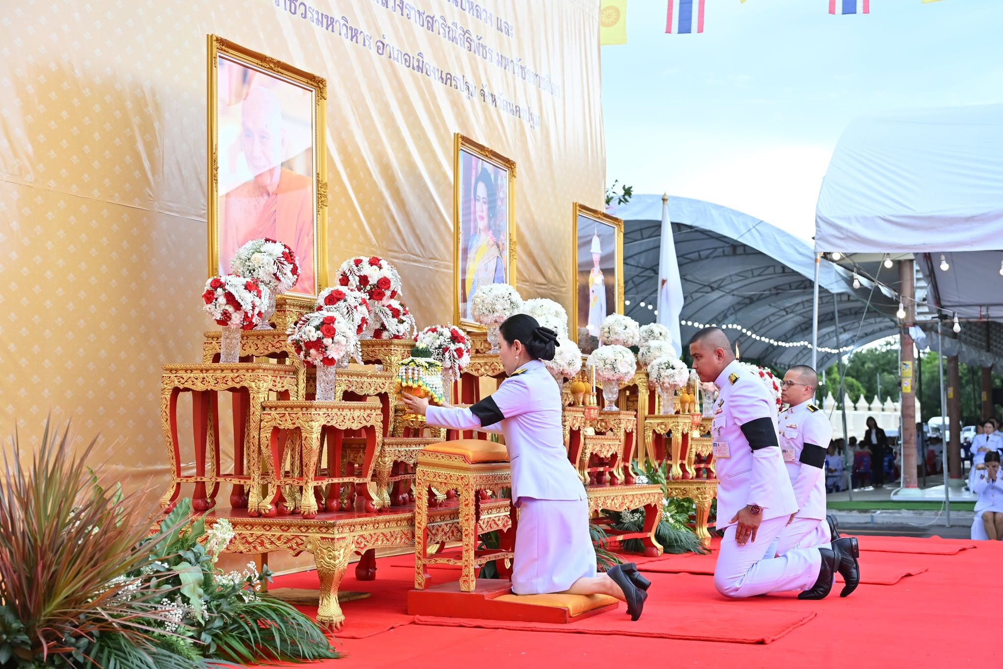 title - ส.ป.ก.นครปฐม เข้าร่วมพิธีเจริญพระพุทธมนต์และเจริญจิตตภาวนาถวายพระกุศลแด่ สมเด็จพระอริยวงศคตญาณ สมเด็จพระสังฆราชสกลมหาสังฆปริณายก เนื่องในงานฉลอง พระชนมายุ 99 พรรษา และพิธีสวดพระพุทธมนต์และเจริญจิตภาวนาอุทิศถวายพระราชกุศลแด่ สมเด็จพระนางเจ้าสิริกิติ์ พระบรมราชินีนาถ พระบรมราชชนนีพันปีหลวง และอุทิศถวายพระกุศลแด่ สมเด็จพระลูกเธอ เจ้าฟ้าพัชรกิติยาภา นเรนทิราเทพยวดี กรมหลวงราชสาริณีสิริพัชร มหาวัชรราชธิดา