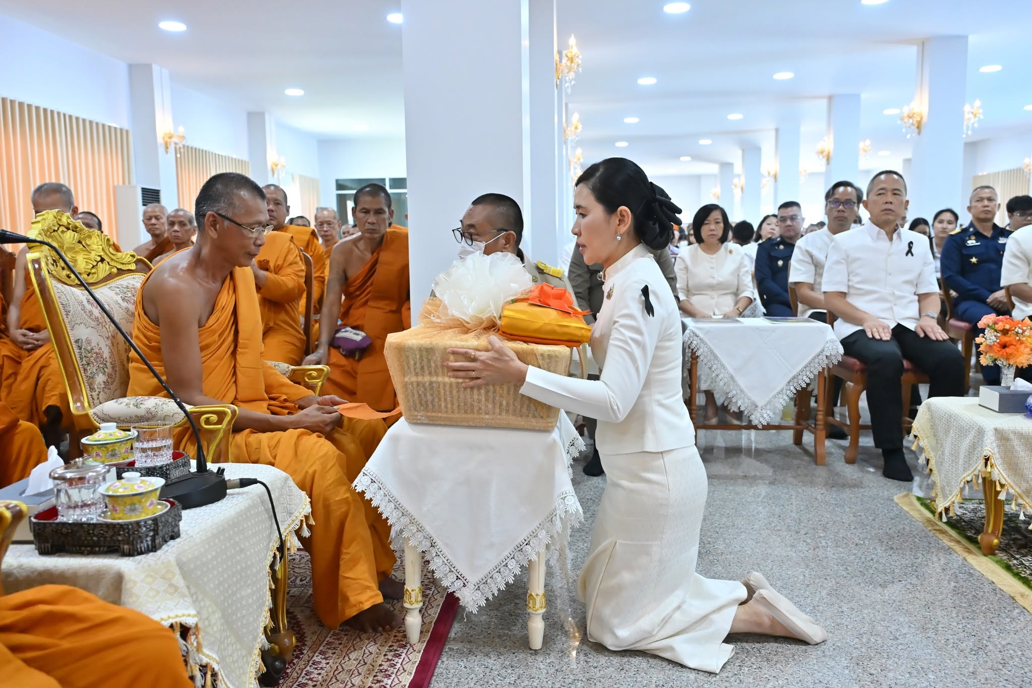 title - ส.ป.ก.นครปฐม เข้าร่วมพิธีเจริญพระพุทธมนต์และเจริญจิตตภาวนาถวายพระพรส แด่สมเด็จพระอริยวงศาคตญาณ สมเด็จพระสังฆราช สกลมหาสังฆปรินายก เนื่องในโอกาสฉลองพระชนมายุ 99 พรรษา