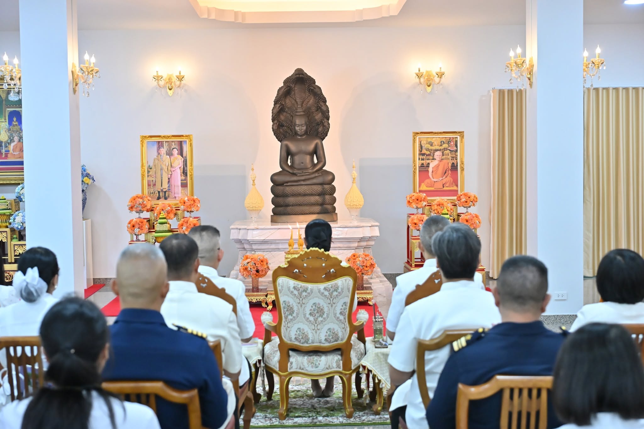 title - ส.ป.ก.นครปฐม เข้าร่วมพิธีเจริญพระพุทธมนต์และเจริญจิตตภาวนาถวายพระพรส แด่สมเด็จพระอริยวงศาคตญาณ สมเด็จพระสังฆราช สกลมหาสังฆปรินายก เนื่องในโอกาสฉลองพระชนมายุ 99 พรรษา