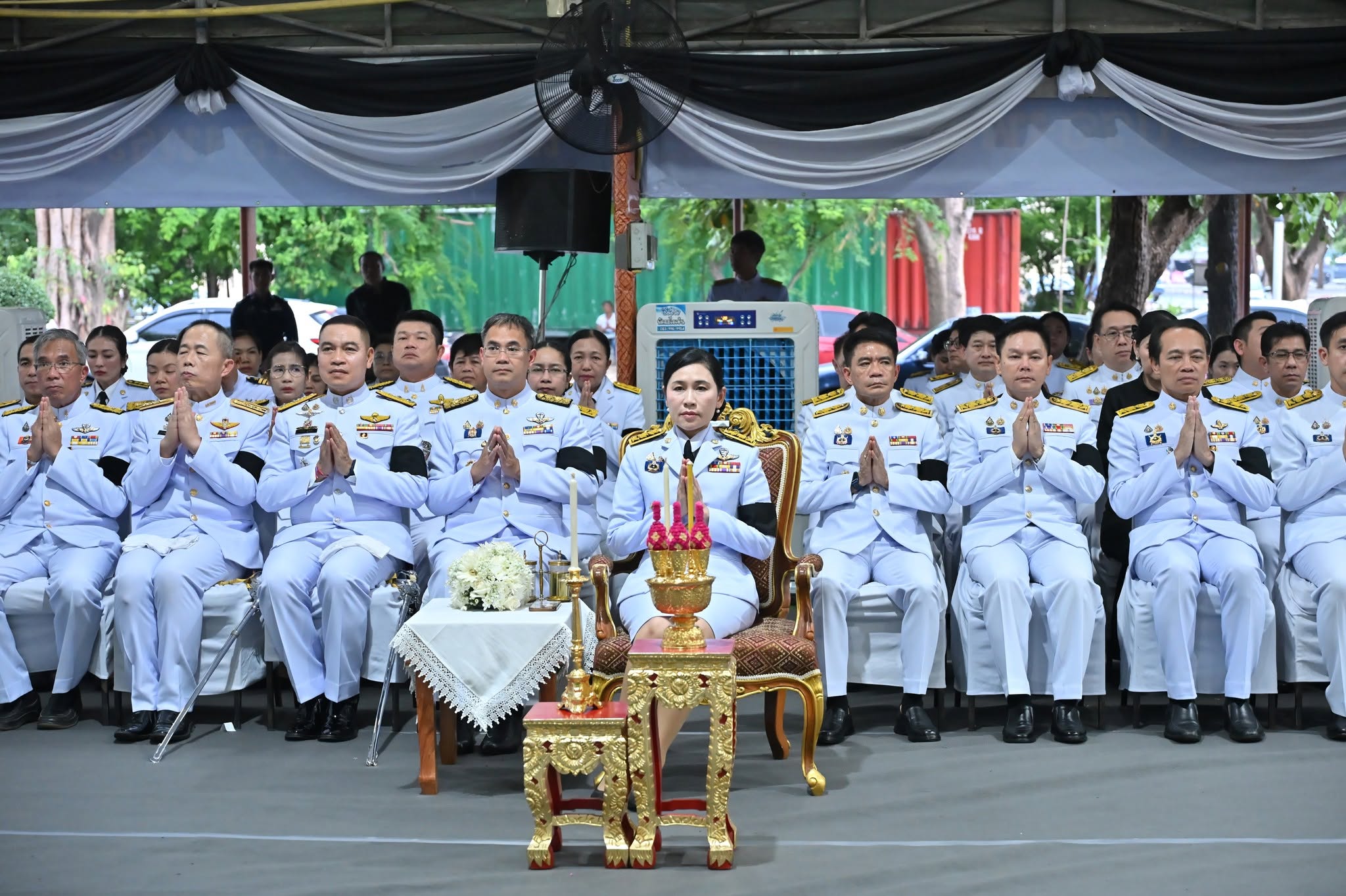 title - ส.ป.ก.นครปฐม เข้าร่วมพิธีบำเพ็ญกุศลปัณรสมวาร 15 วัน เพื่ออุทิศถวายพระกุศลแด่ สมเด็จพระเจ้าลูกเธอ เจ้าฟ้าพัชรกิติยาภา นเรนทิราเทพยวดี กรมหลวงราชสาริณีสิริพัชร มหาวัชรราชธิดา