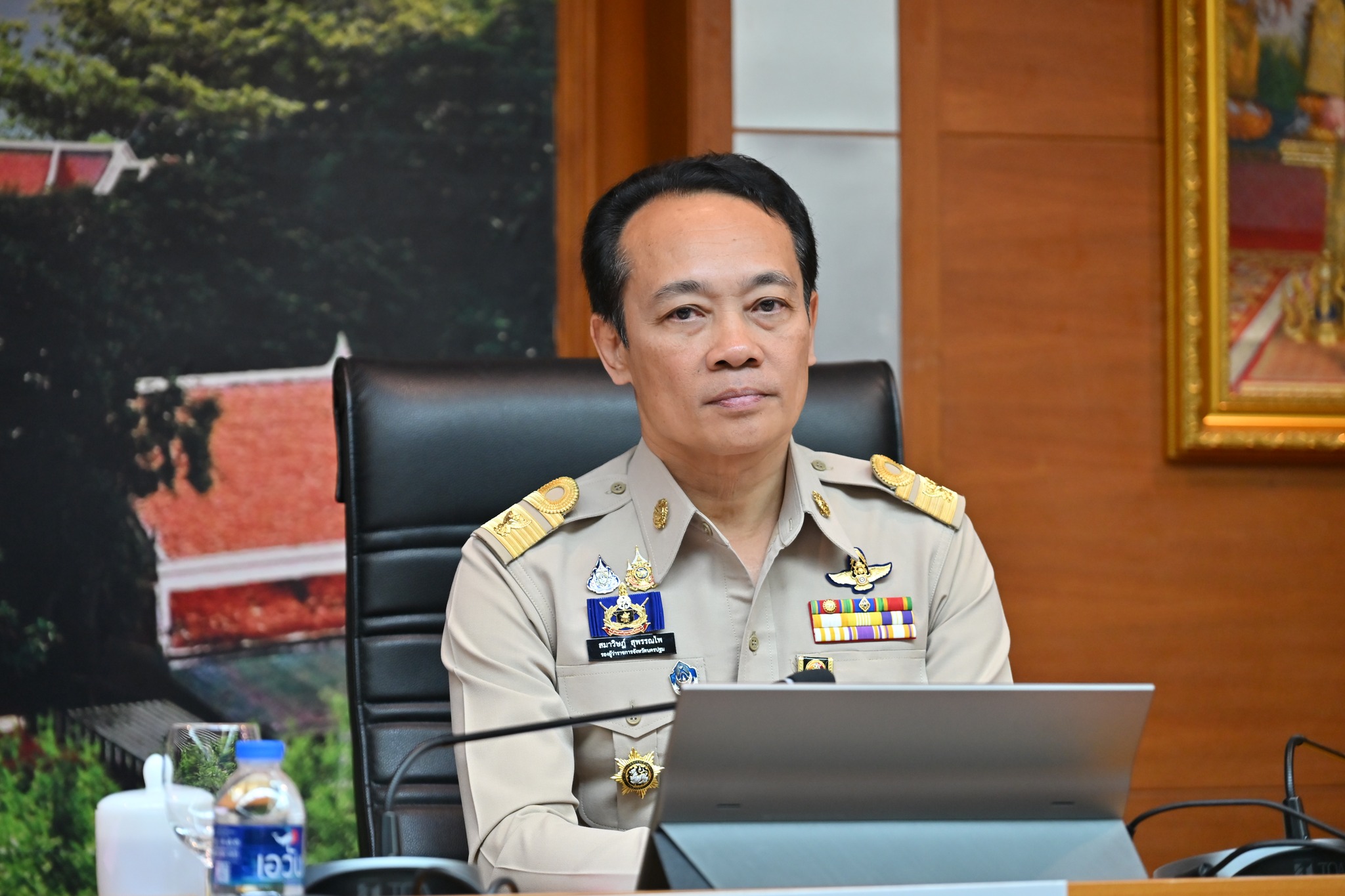 title - ประชุมคณะกรมการจังหวัด และหัวหน้าส่วนราชการประจำจังหวัดนครปฐม ครั้งที่ 12/2568 ประจำเดือนธันวาคม 2568