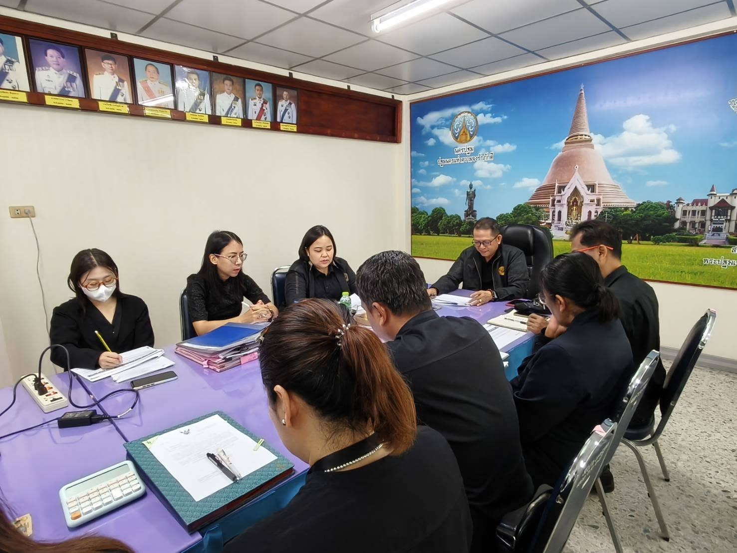 title - ประชุมตรวจติดตามความก้าวหน้าผลการดำเนินงานตามแผนการตรวจราชการ ประจำปีงบประมาณ พ.ศ. 2569 รอบที่ 1 เขตตรวจราชการที่ 2 ของสำนักงานการปฏิรูปที่ดินจังหวัดนครปฐม