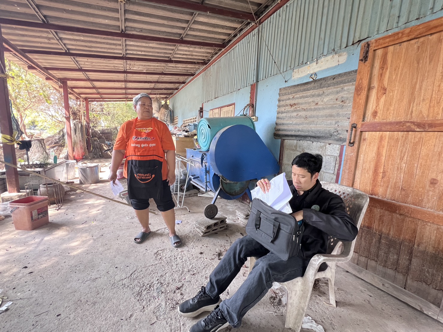 title - ลงพื้นที่ออกให้บริการจัดเก็บรายได้เงินกองทุนการปฏิรูปที่ดินเพื่อเกษตรกรรม ปีงบประมาณ พ.ศ. 2569