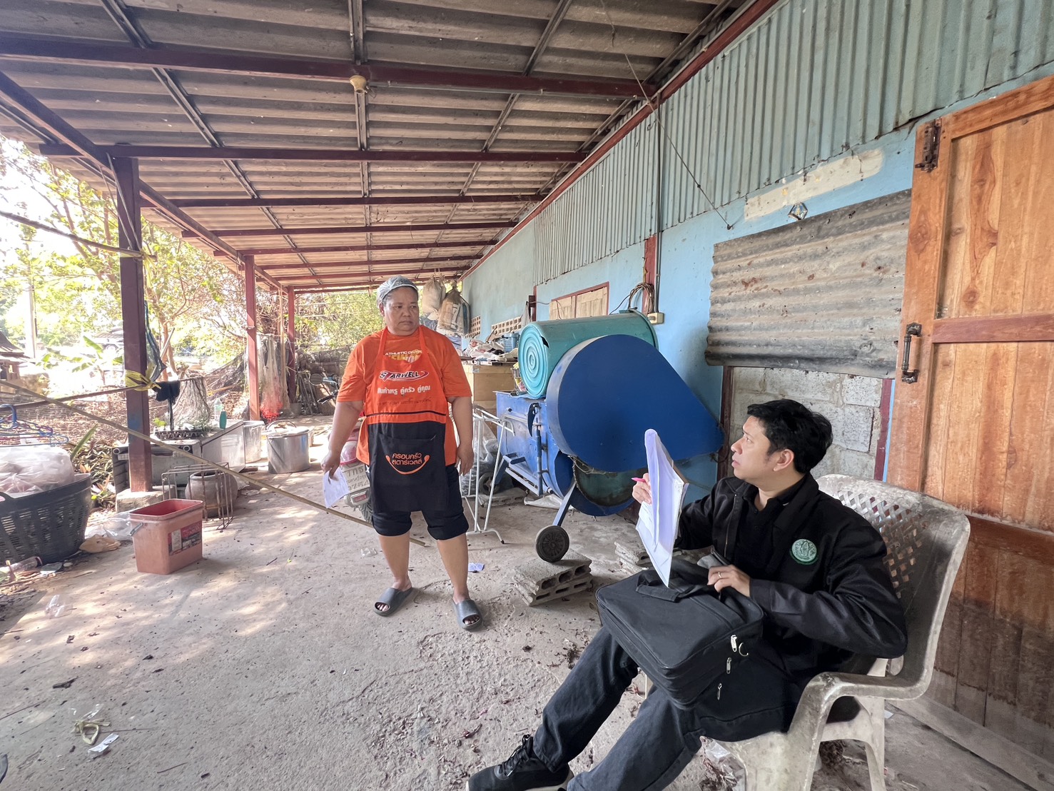 title - ลงพื้นที่ออกให้บริการจัดเก็บรายได้เงินกองทุนการปฏิรูปที่ดินเพื่อเกษตรกรรม ปีงบประมาณ พ.ศ. 2569