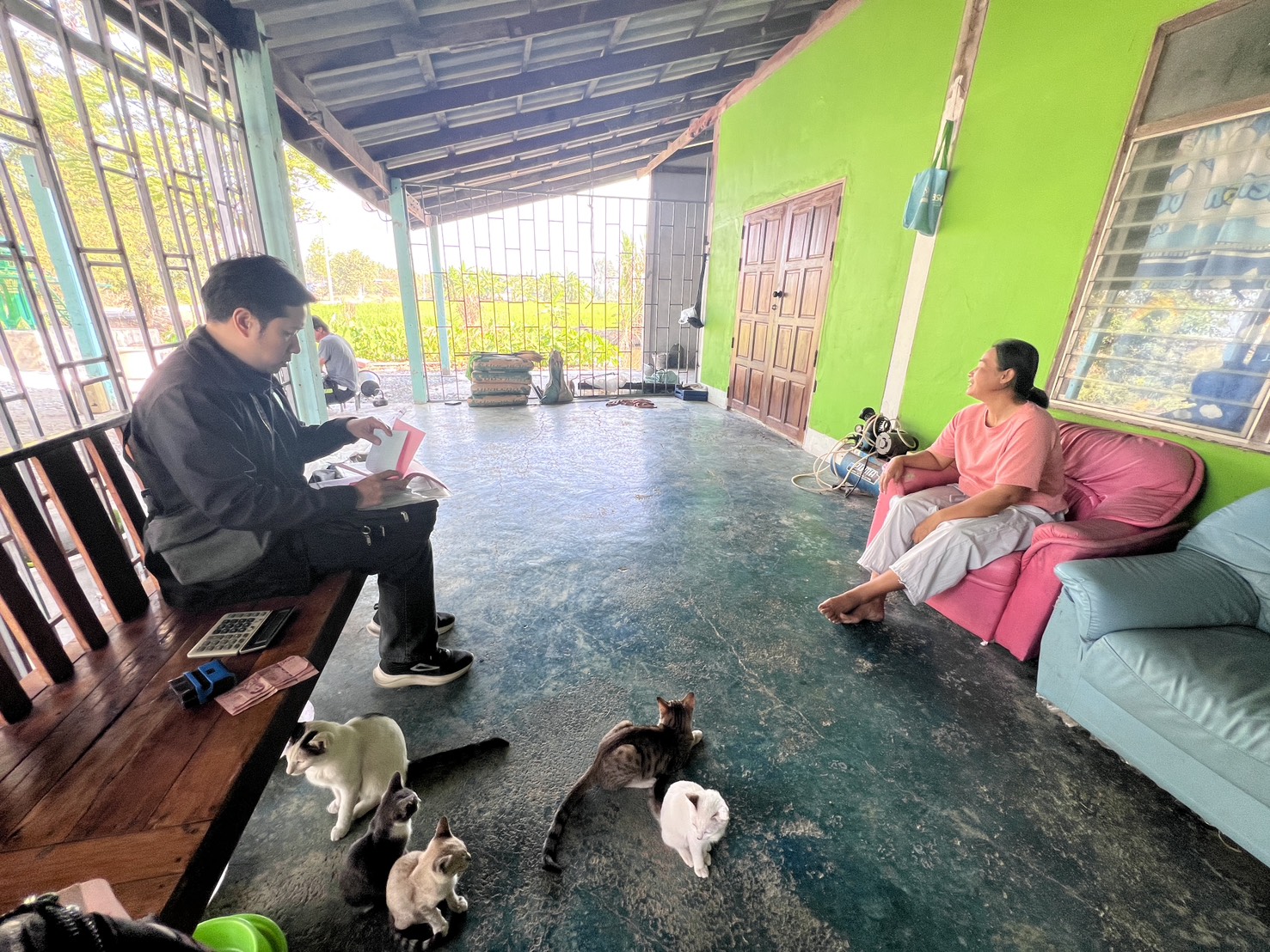 title - ลงพื้นที่ออกให้บริการจัดเก็บรายได้เงินกองทุนการปฏิรูปที่ดินเพื่อเกษตรกรรม ปีงบประมาณ พ.ศ. 2569