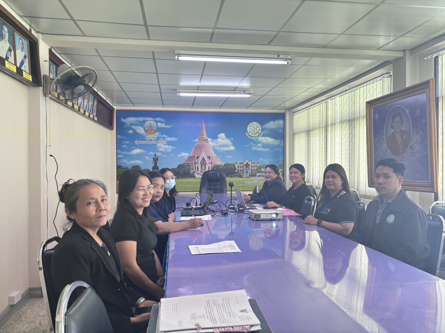 title - ส.ป.ก.นครปฐม ร่วมกิจกรรม KM Online หัวข้อ “การใช้เทคโนโลยีอวกาศและภูมิสารสนเทศเพื่อแก้ไขปัญหาและพัฒนาเชิงพื้นที่” (จังหวัด อำเภอ และ อปท.) แนวปฏิบัติที่ดี และกรณีศึกษา