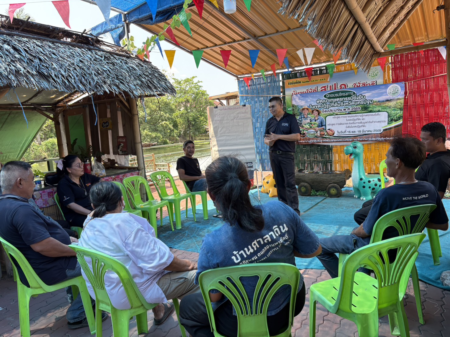 title - ส.ป.ก.นครปฐม จัดฝึกอบรมโครงการพัฒนาเกษตรกรรมยั่งยืนในเขตปฏิรูปที่ดินจังหวัดนครปฐม ปีงบประมาณ พ.ศ. 2569 หลักสูตร การขยายผลองค์ความรู้เกษตรกรรมยั่งยืนในเขตปฏิรูปที่ดิน