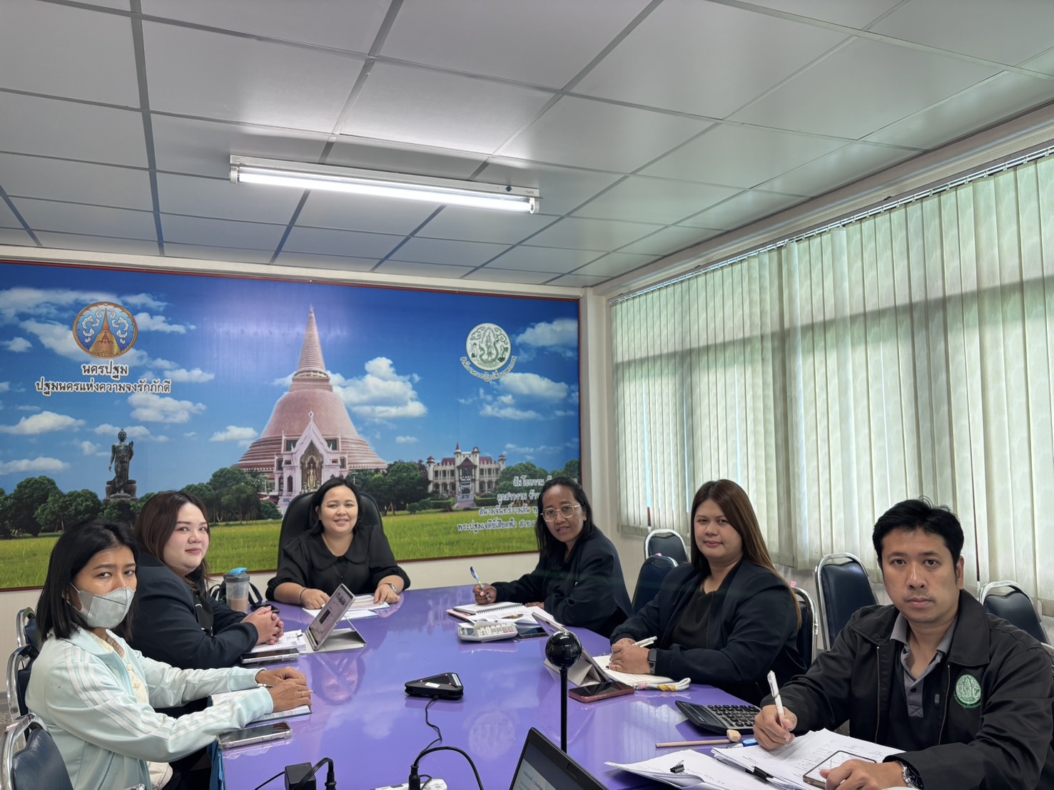 title - ส.ป.ก.นครปฐม ประชุมติดตามเร่งรัดการใช้จ่ายเงินกองทุนการปฏิรูปที่ดินฯ ประจำปีงบประมาณ 2569 ครั้งที่ 1/2569