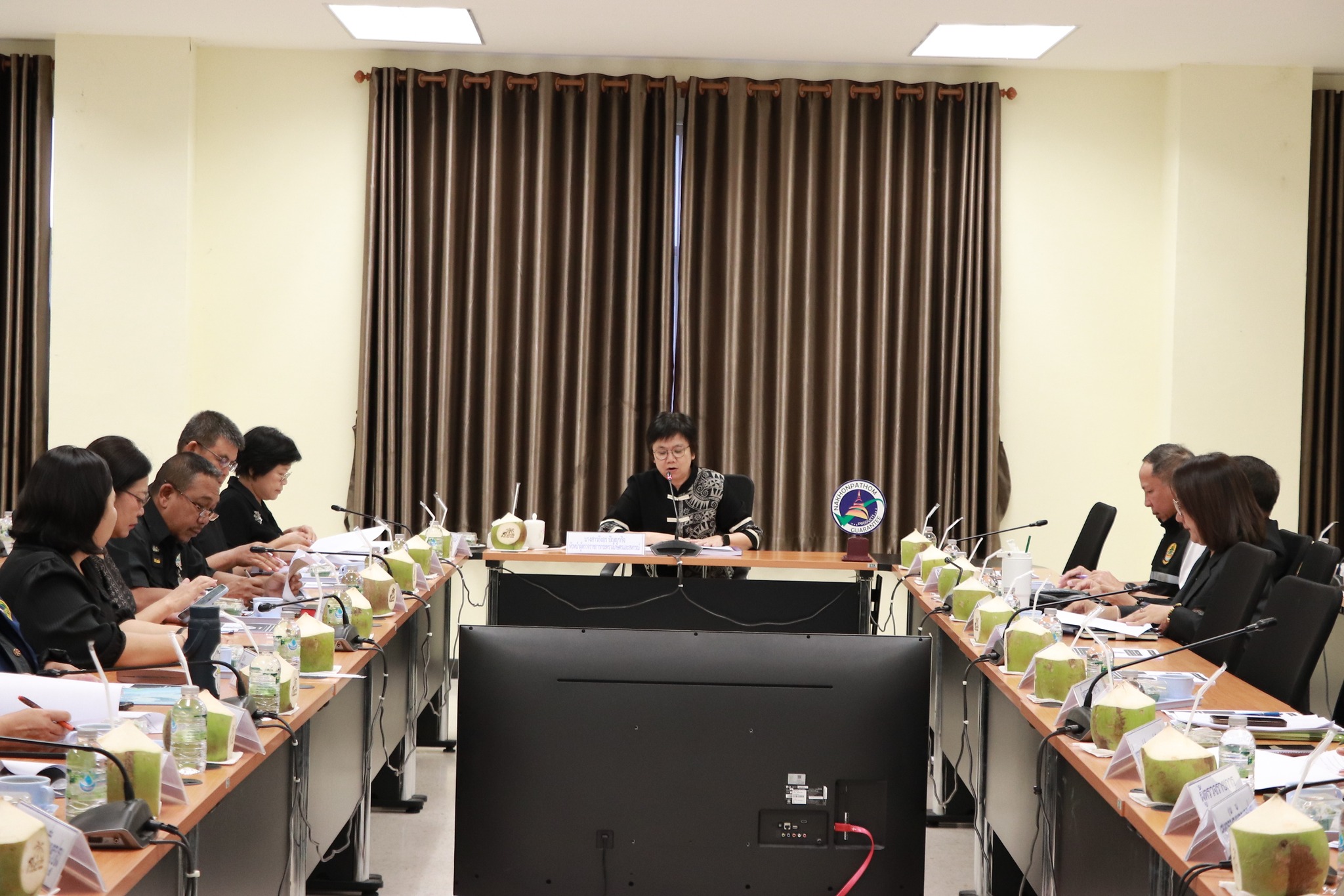 title - ส.ป.ก.นครปฐม ประชุมติดตามผลการดำเนินงานตามแผนการตรวจราชการของผู้ตรวจราชการกระทรวงเกษตรและสหกรณ์ ประจำปีงบประมาณ พ.ศ. 2569 รอบที่ 1