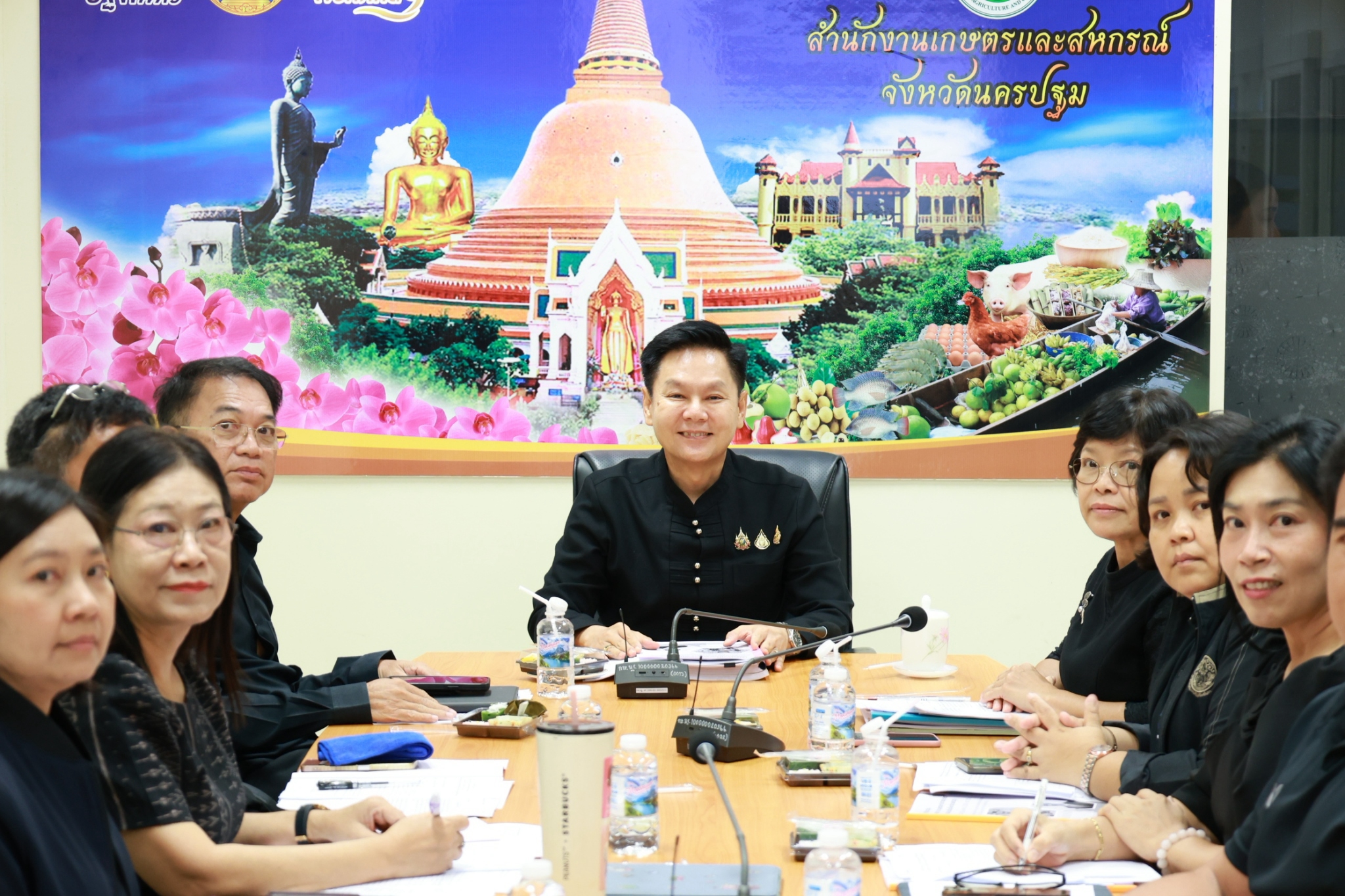 title - ส.ป.ก.นครปฐม เข้าร่วมการประชุมคณะทำงานสรรหาปราชญ์เกษตรของแผ่นดินจังหวัดนครปฐม