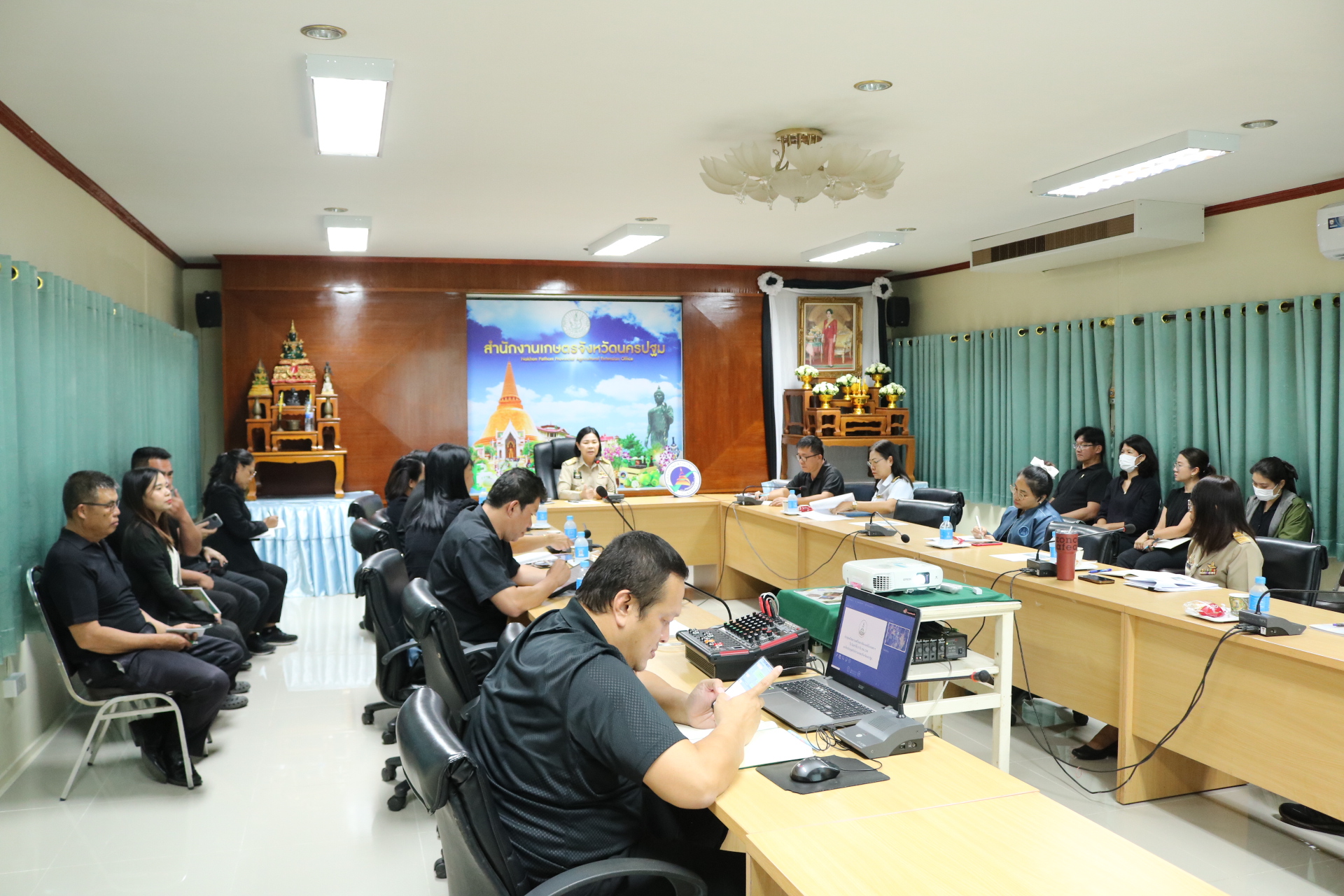 title - ประชุมเตรียมความพร้อมการจัดงานคลินิกเกษตรเคลื่อนที่ในพระราชานุเคราะห์สมเด็จพระบรมโอรสาธิราชฯ สยามกุฎราชกุมาร 